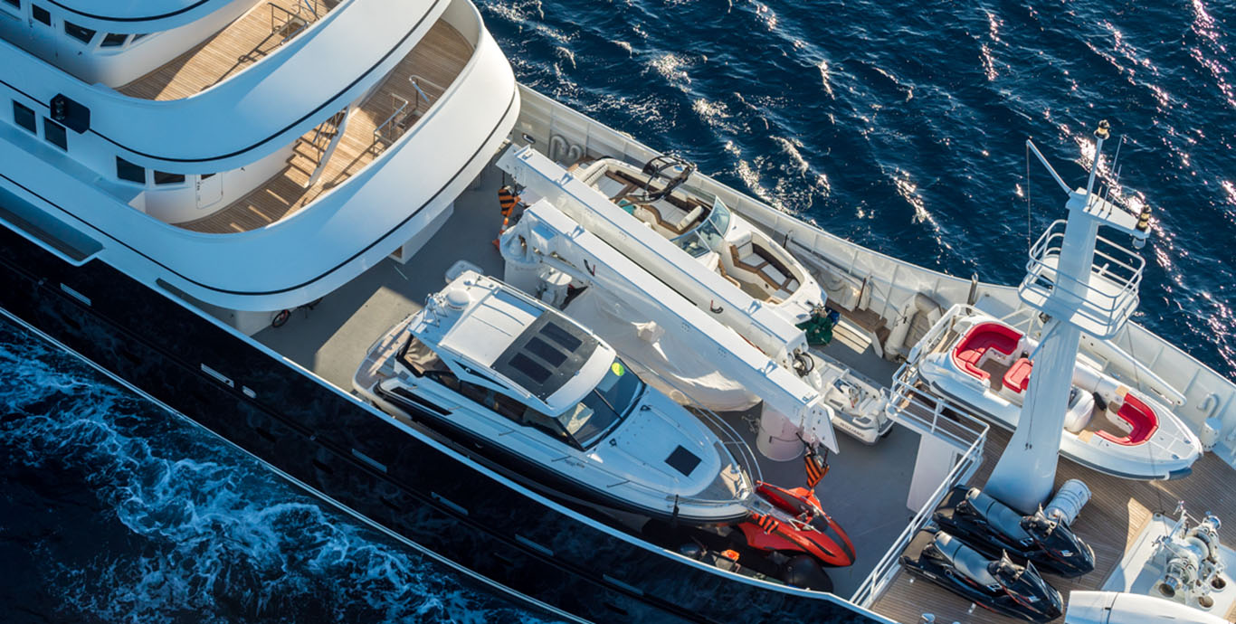 Aboard GRAND RUSALINA a 195ft (59.6m) luxury motor yacht , built by TRINITY YACHTS in 2006