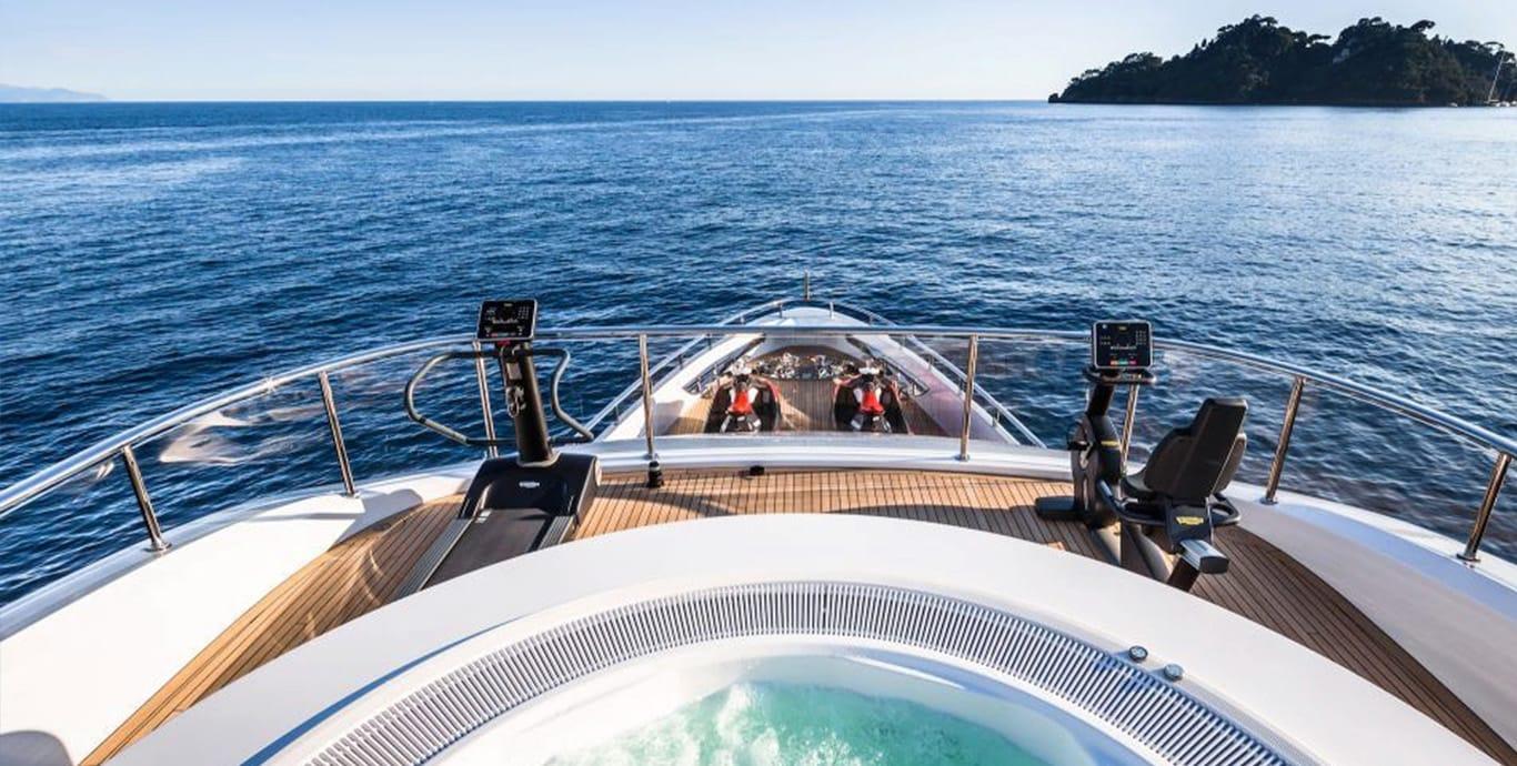 Aboard SPRING a 129ft (39.61m) luxury motor yacht , built by DYNAMIQ in 2017