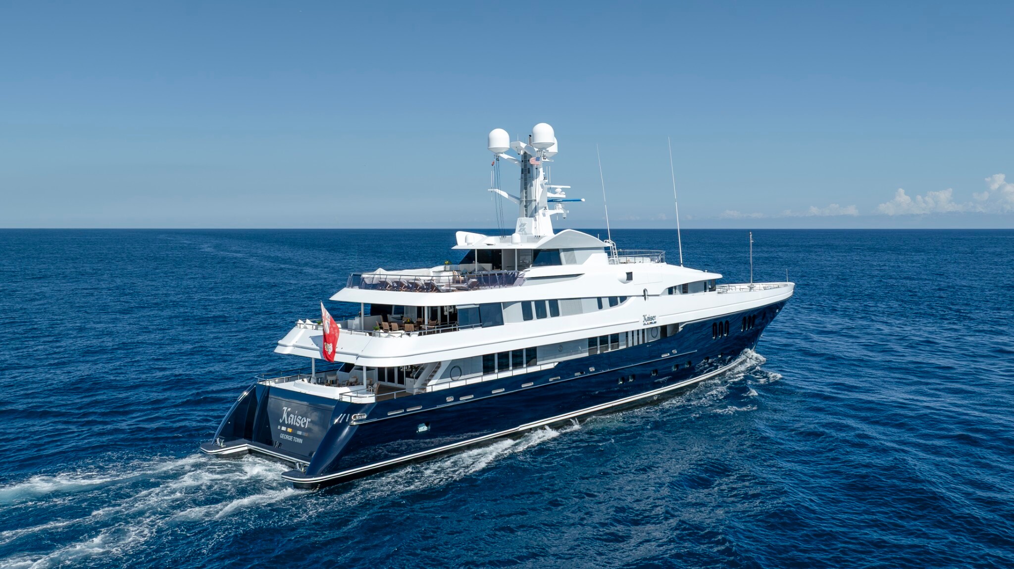 KAISER motor yacht for Sale by Fraser Yachts, built by ABEKING & RASMUSSEN