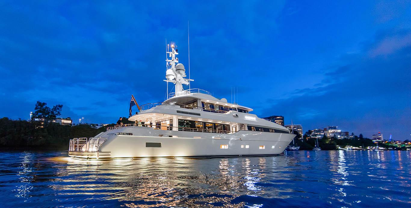 Aboard MASTEKA 2 a 121ft (37.1m) luxury motor yacht , built by MONTE FINO in 2009