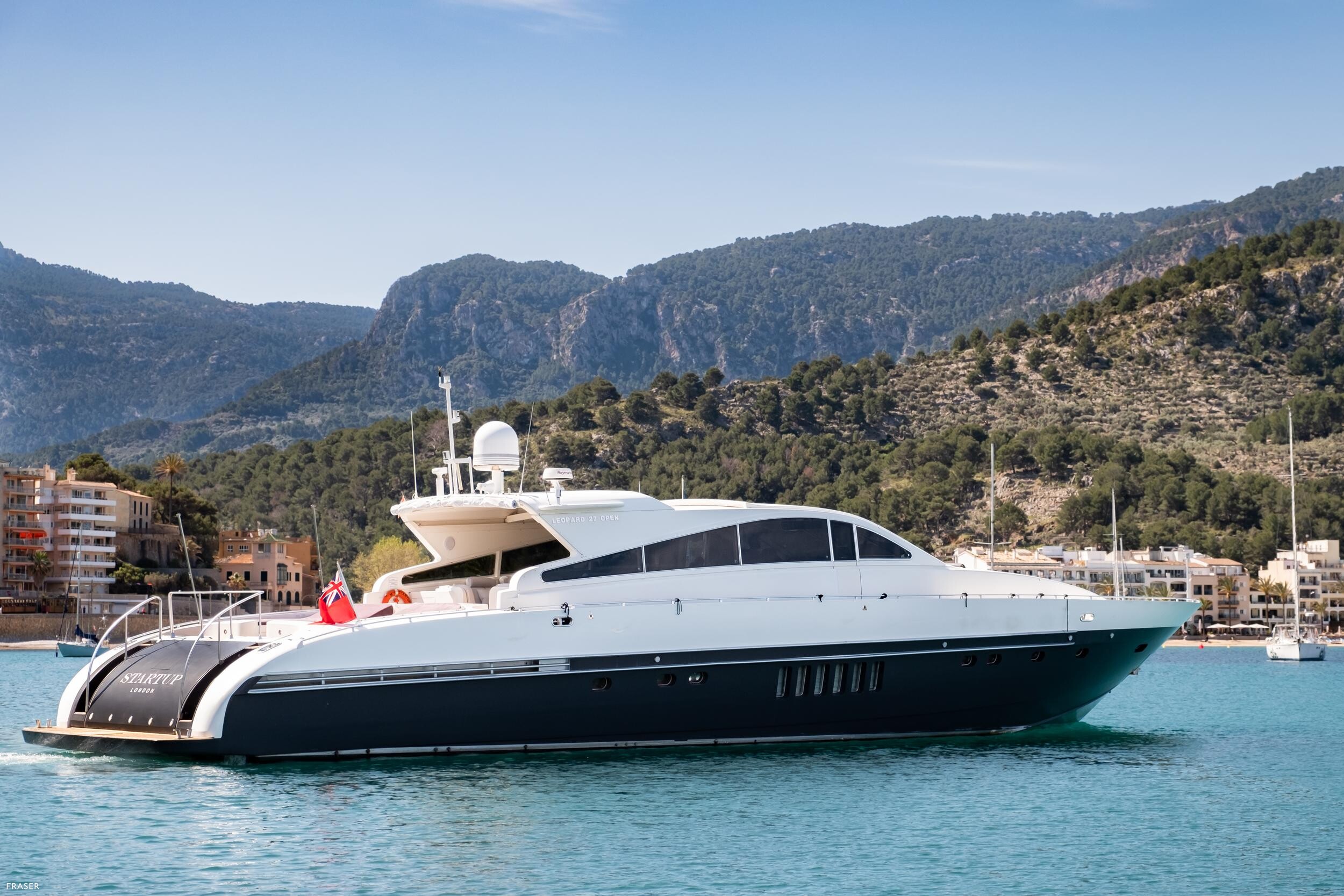 STARTUP motor yacht for sale by FRASER, built by Cantiere Navale Arno