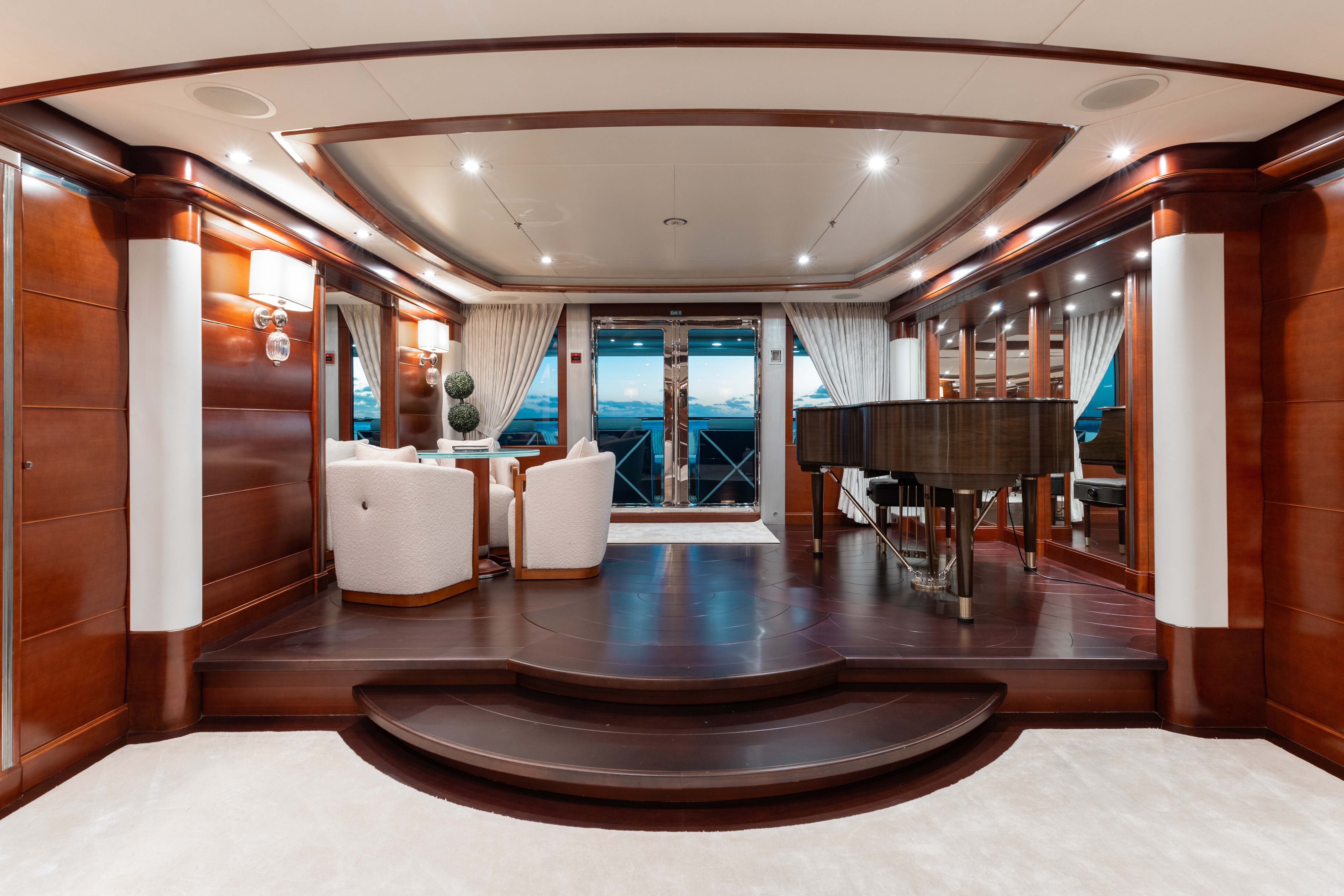 Aboard LADY B a 170ft (52m) luxury motor yacht for Sale & Charter available with Fraser Yachts, built by BENETTI in 2008