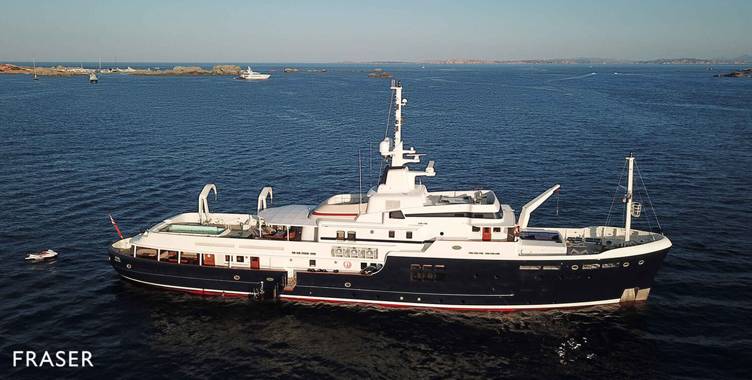 STEEL Yacht for Sale
