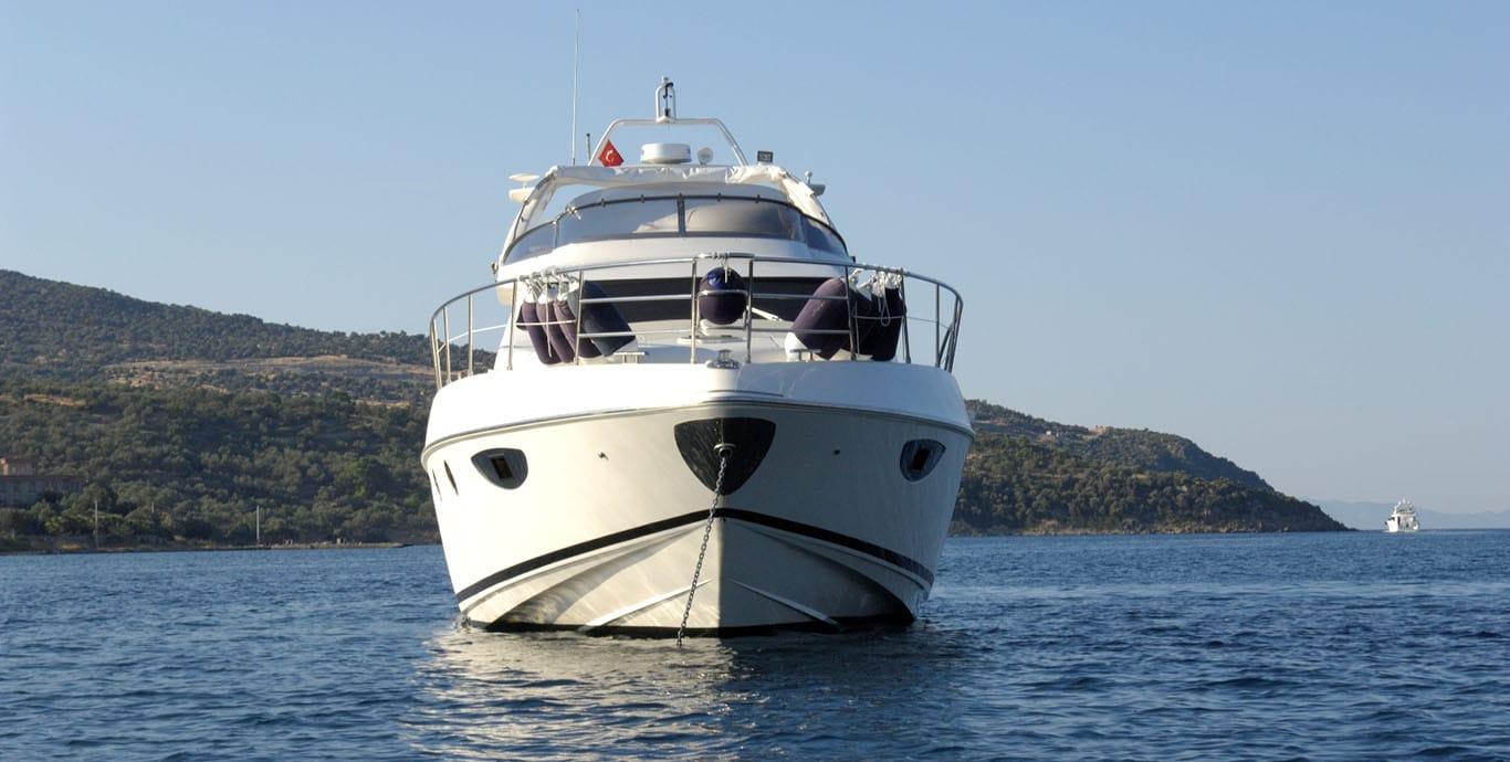 Aboard KATERINA a 70ft (21.59m) luxury motor yacht , built by AZIMUT in 2009