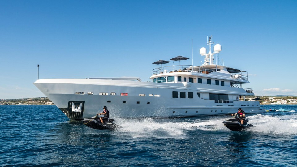 R23 motor yacht for Sale & Charter by Fraser Yachts, built by AMTEC