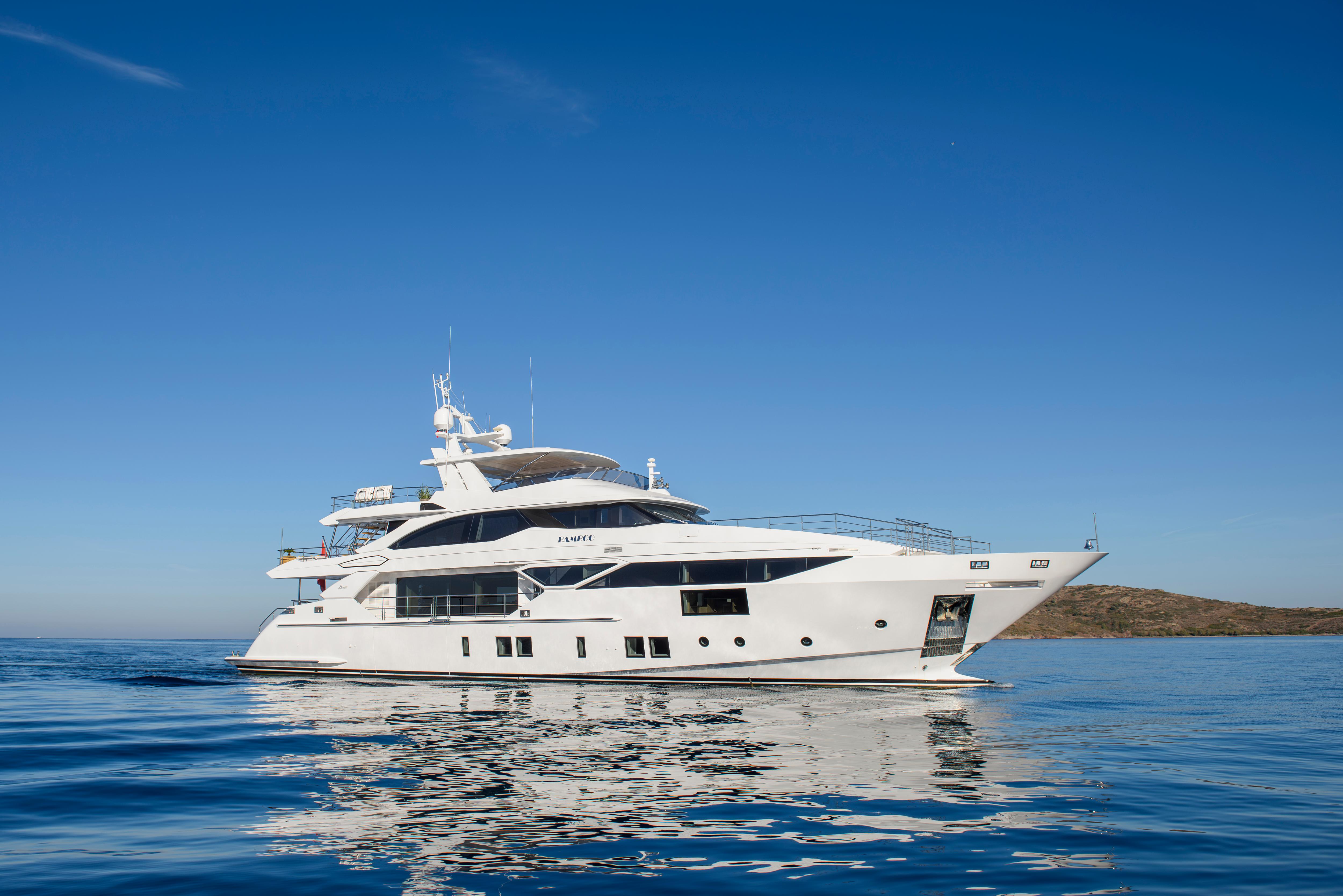 BAMBOO motor yacht for Sale by Fraser Yachts, built by BENETTI