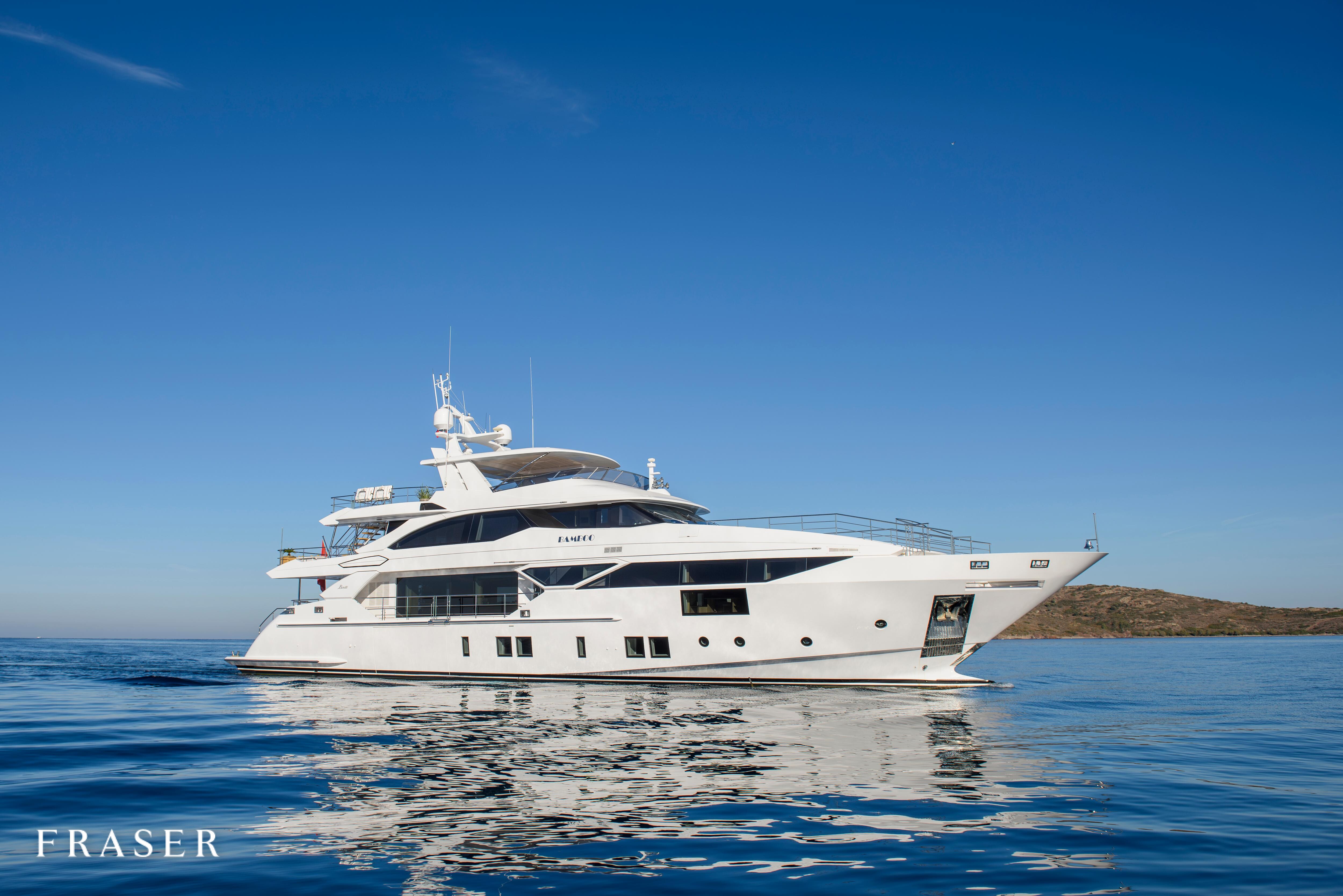BAMBOO motor yacht for Sale by Fraser Yachts, built by BENETTI