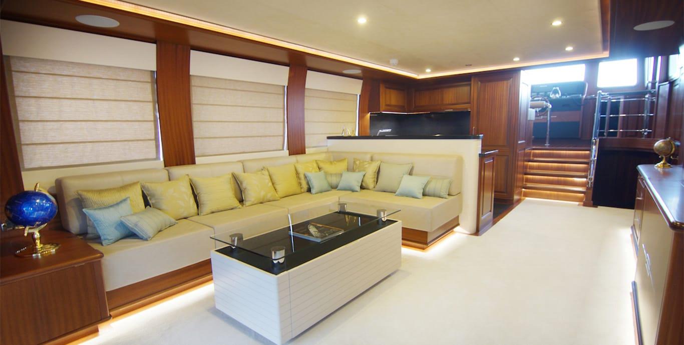 Aboard MAYRA PG 19 a 63ft (19.3m) luxury motor yacht , built by MAYRA YACHTS in 2015