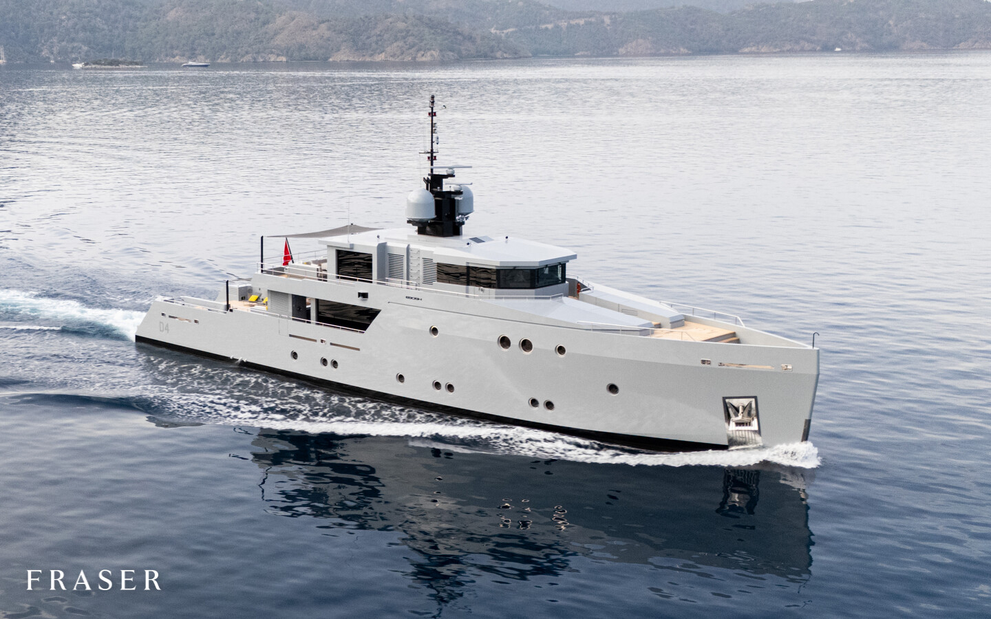 ESOSH motor yacht for Sale by Fraser Yachts, built by TANSU YACHTS