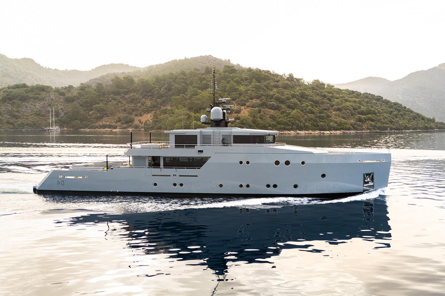Aboard ESOSH a 128ft (39.1m) luxury motor yacht for Sale available with Fraser Yachts, built by TANSU YACHTS in 2017