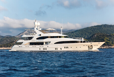 HARMONY III motor yacht for charter by FRASER, built by Benetti