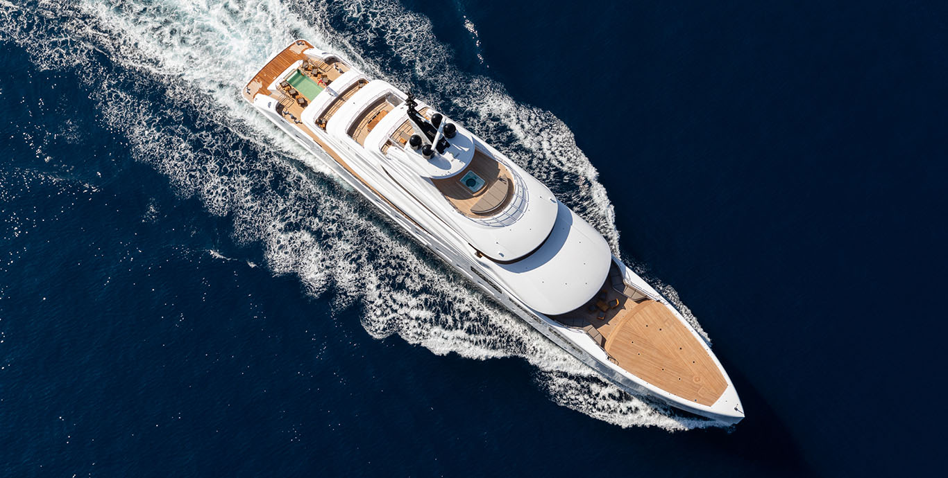 Aboard ALFA a 229ft (70m) luxury motor yacht , built by BENETTI in 2020