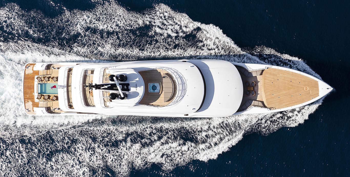 Aboard ALFA a 229ft (70m) luxury motor yacht , built by BENETTI in 2020
