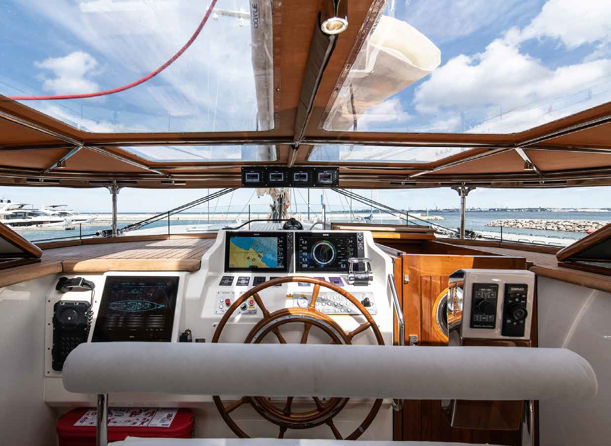 Aboard MELODY a 136ft (41.54m) luxury sailing yacht for Sale available with Fraser Yachts, built by RIDAS YACHTS in 2022