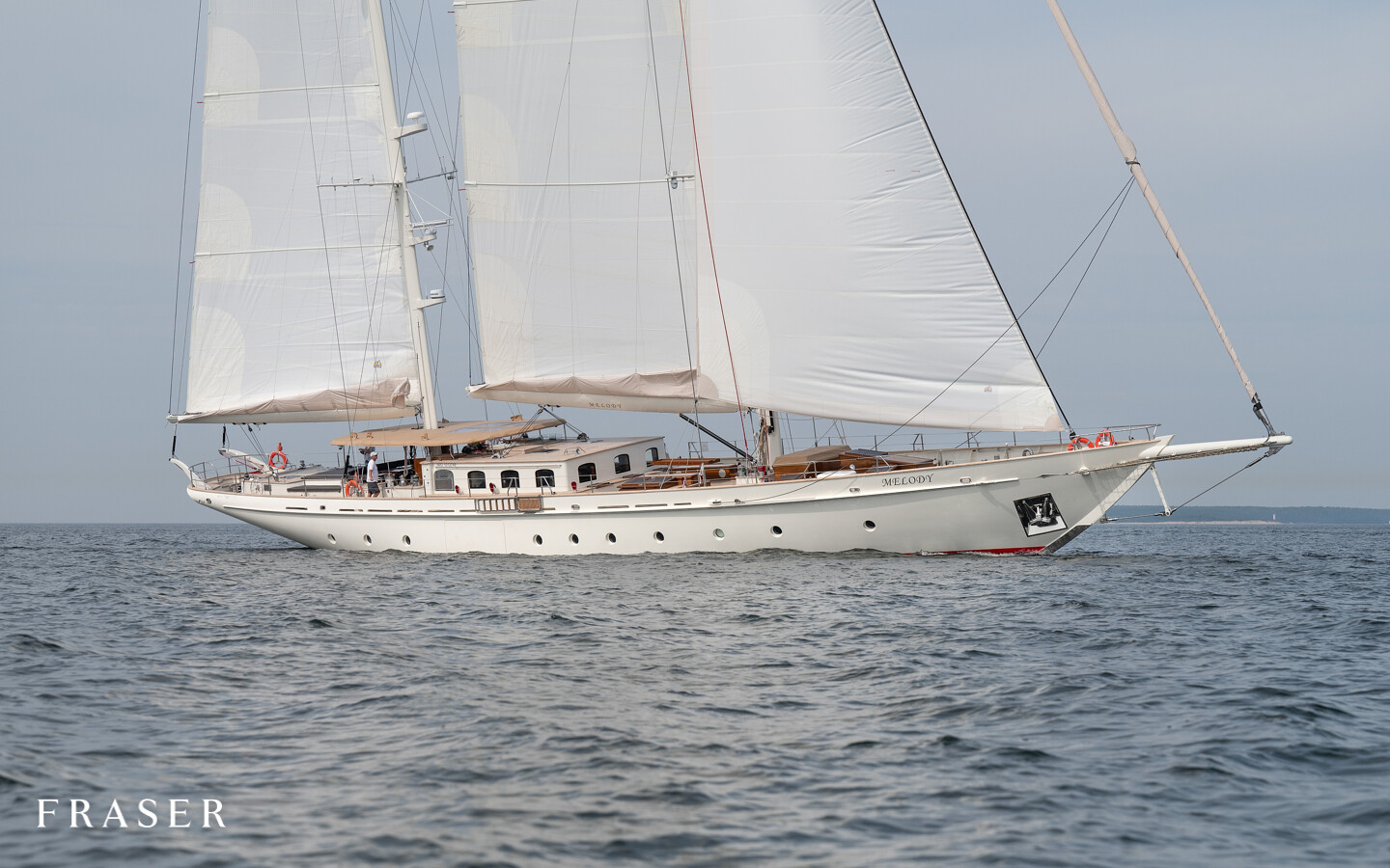 Aboard MELODY a 136ft (41.54m) luxury sailing yacht for Sale available with Fraser Yachts, built by RIDAS YACHTS in 2022