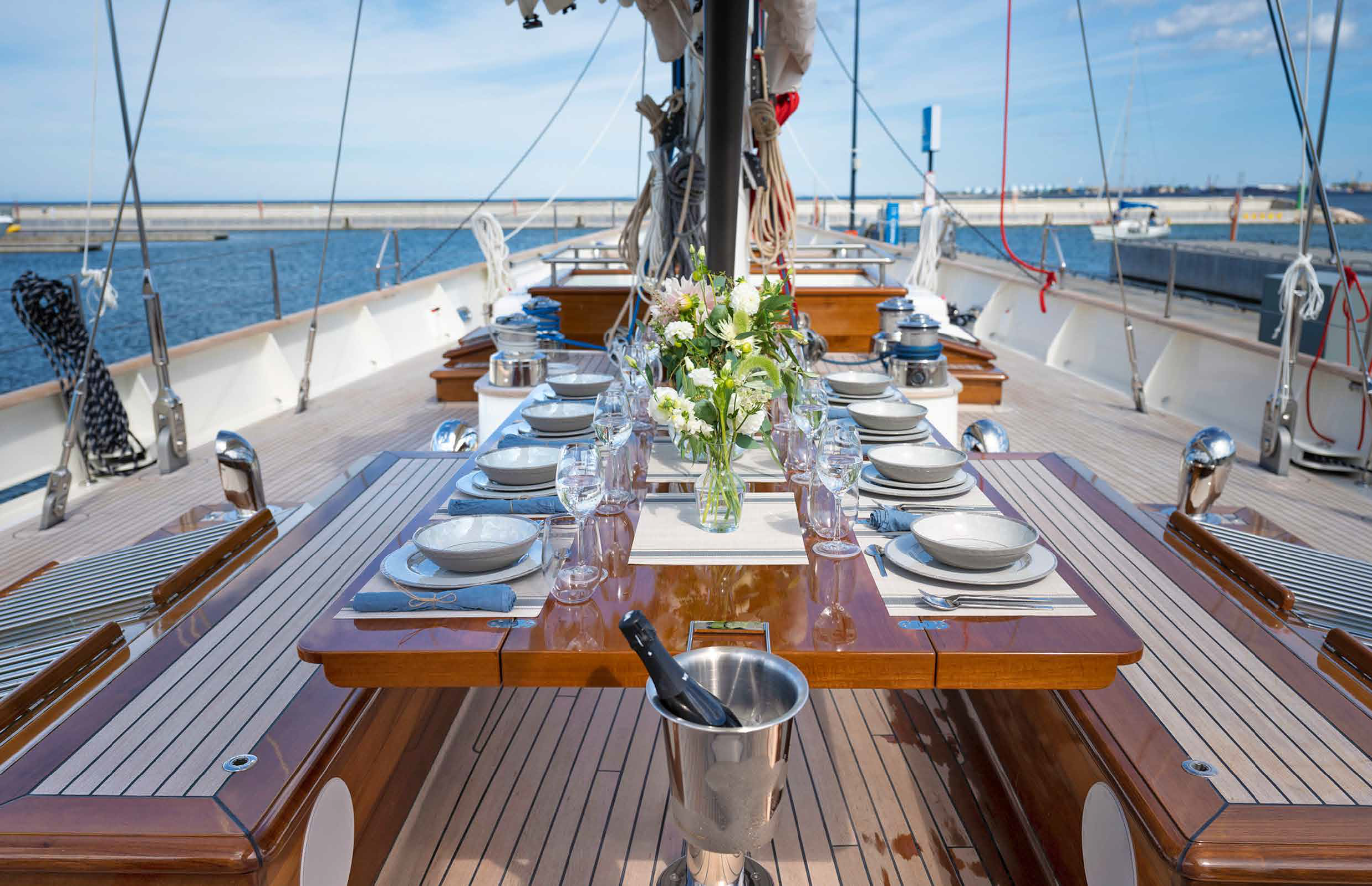 Aboard MELODY a 136ft (41.54m) luxury sailing yacht for Sale available with Fraser Yachts, built by RIDAS YACHTS in 2022