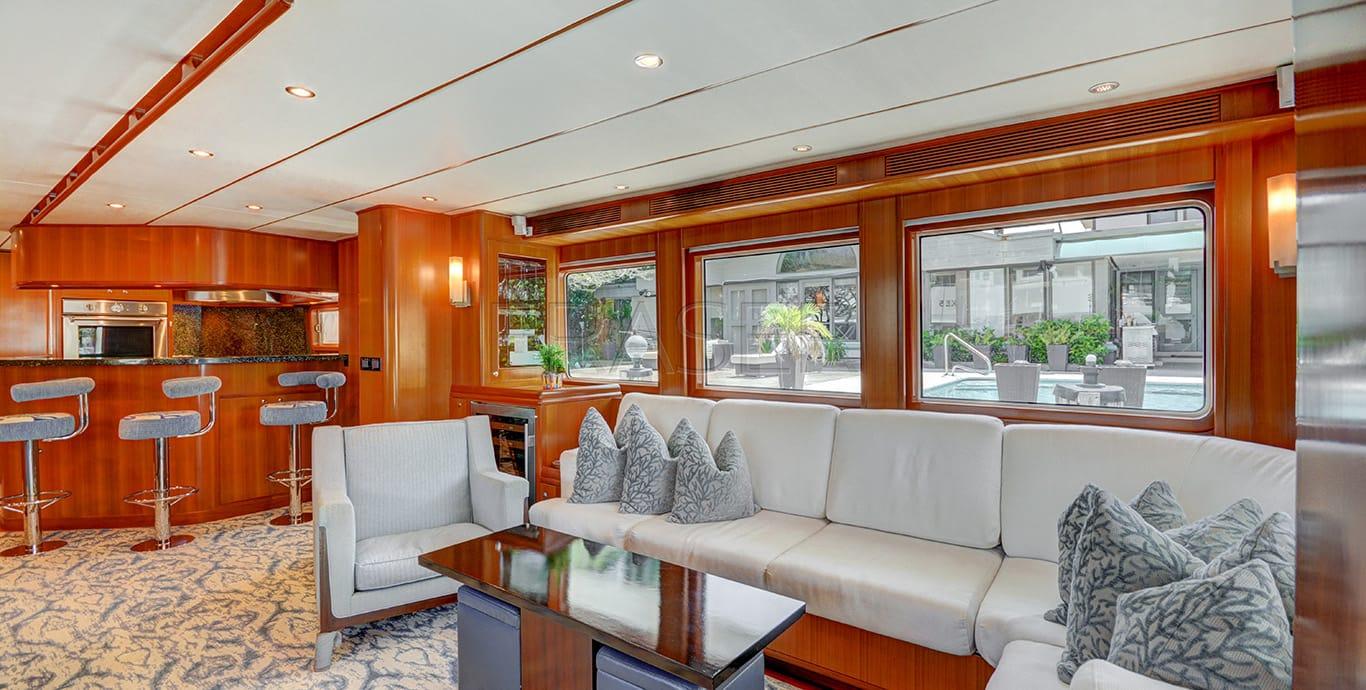 Aboard TAKE 5 a 76ft (23.24m) luxury motor yacht , built by NORDHAVN in 2009