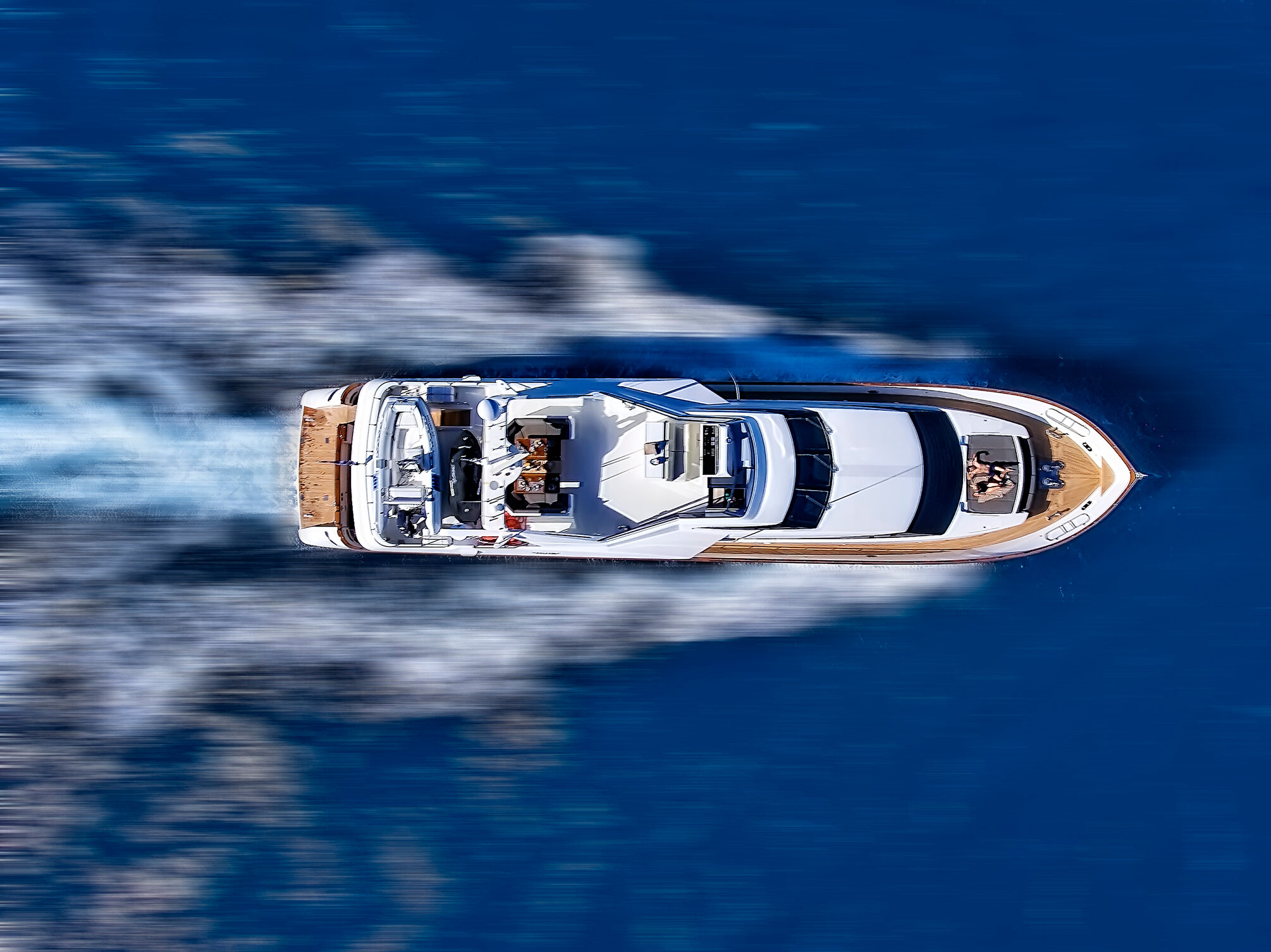 Aboard MANTRA a 100ft (30.7m) luxury motor yacht for Charter available with Fraser Yachts, built by FALCON in 2002
