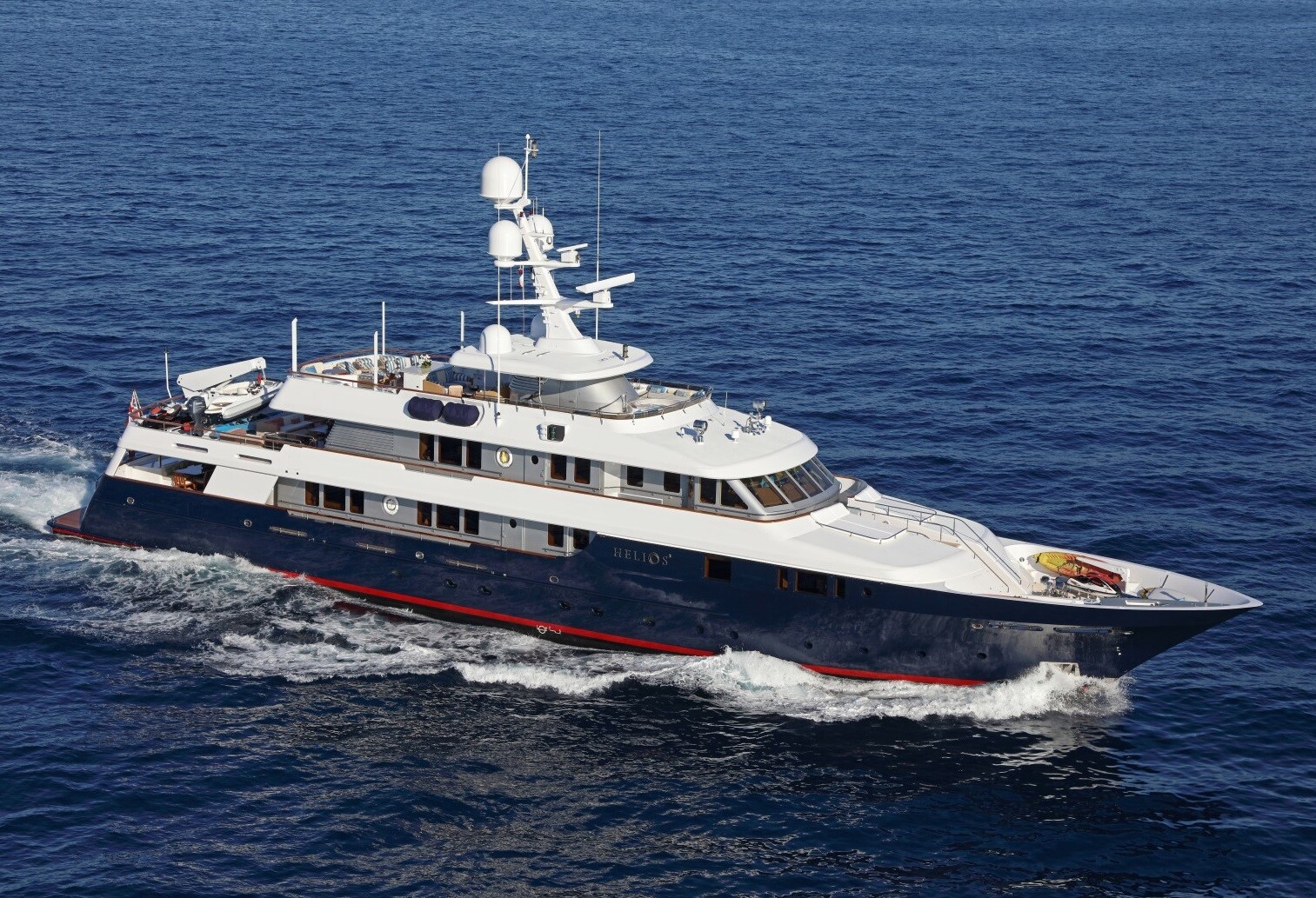 HELIOS 2 motor yacht  by Fraser Yachts, built by PALMER JOHNSON