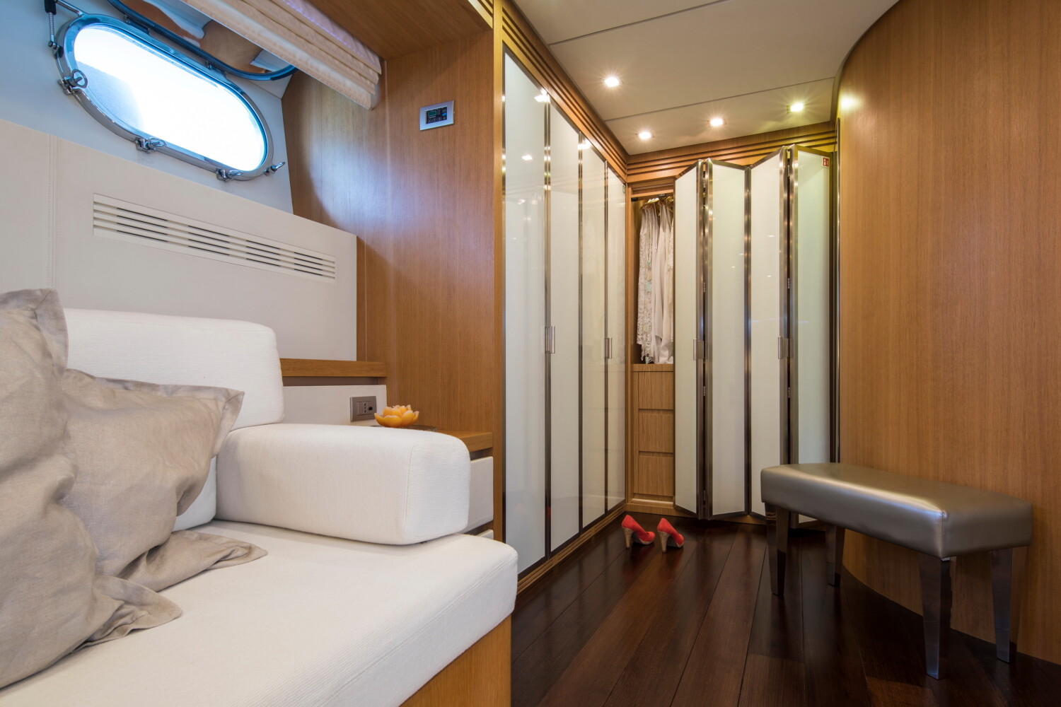 Aboard ALWAYS BELIEVE a 129ft (39.6m) luxury motor yacht for Charter available with Fraser Yachts, built by MAIORA in 2008