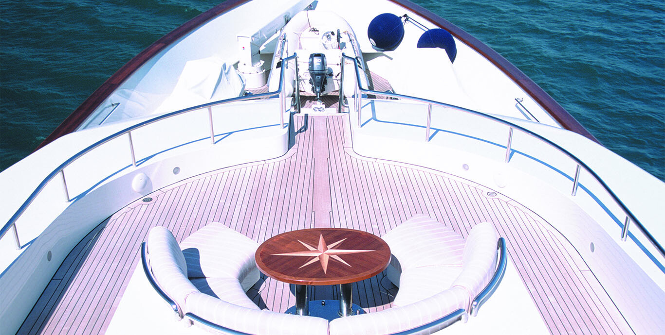 Aboard ALEXANDRA a 170ft (52m) luxury motor yacht , built by BENETTI in 2002