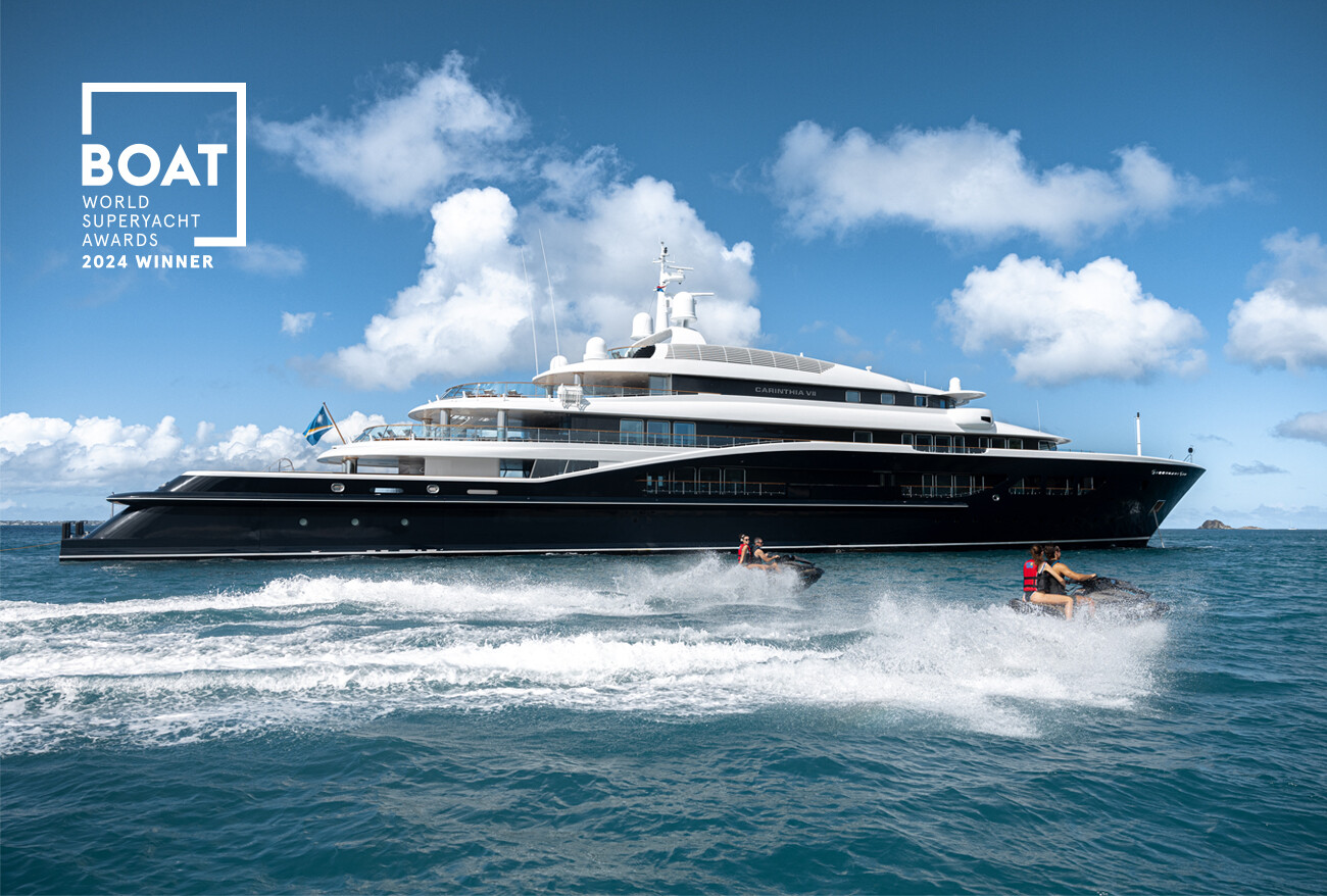 Aboard CARINTHIA VII a 318ft (97.2m) luxury motor yacht for Charter available with Fraser Yachts, built by LüRSSEN in 2002