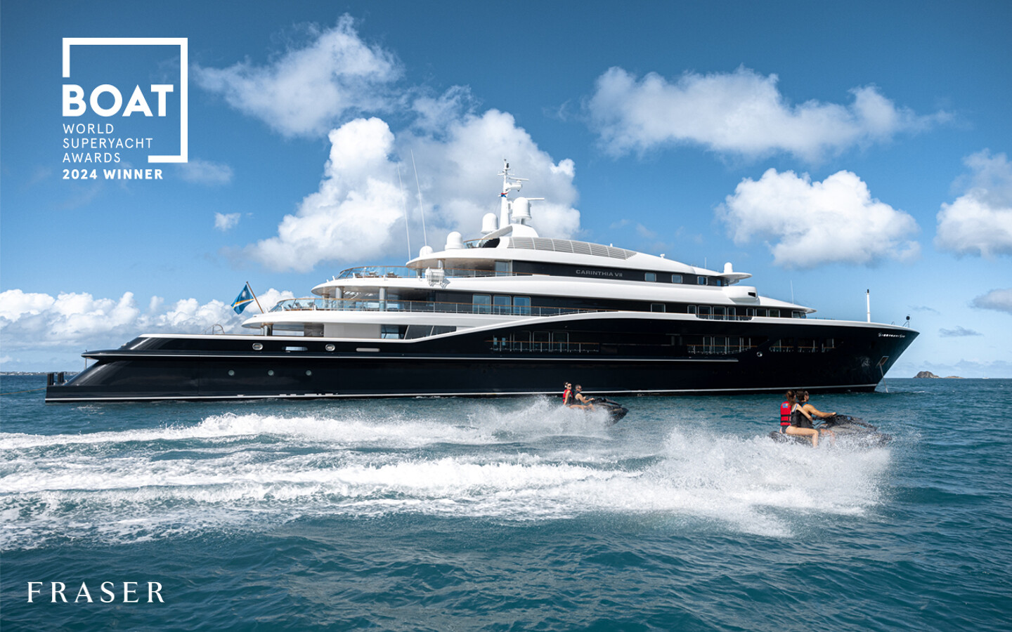 Aboard CARINTHIA VII a 318ft (97.2m) luxury motor yacht for Charter available with Fraser Yachts, built by LüRSSEN in 2002