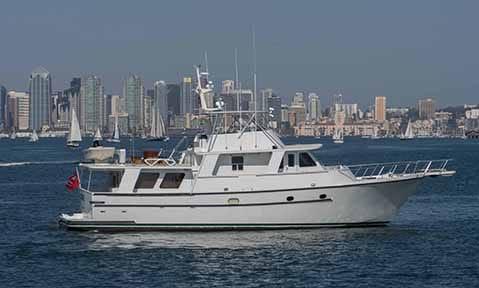 Aboard DELIA a 74ft (22.56m) luxury motor yacht , built by FORT MYERS in 1992