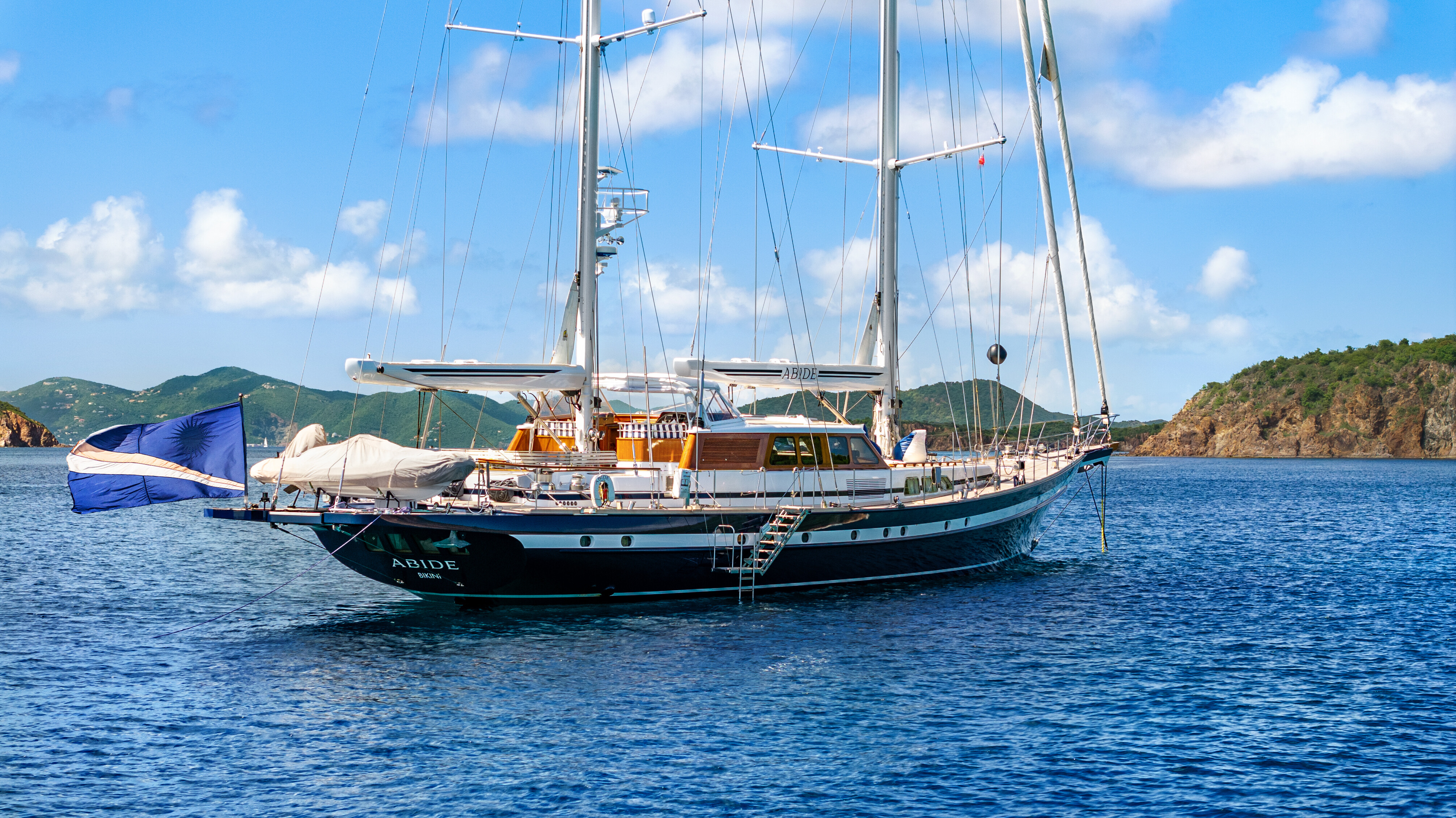 ABIDE sailing yacht for Sale & Charter by Fraser Yachts, built by JONGERT