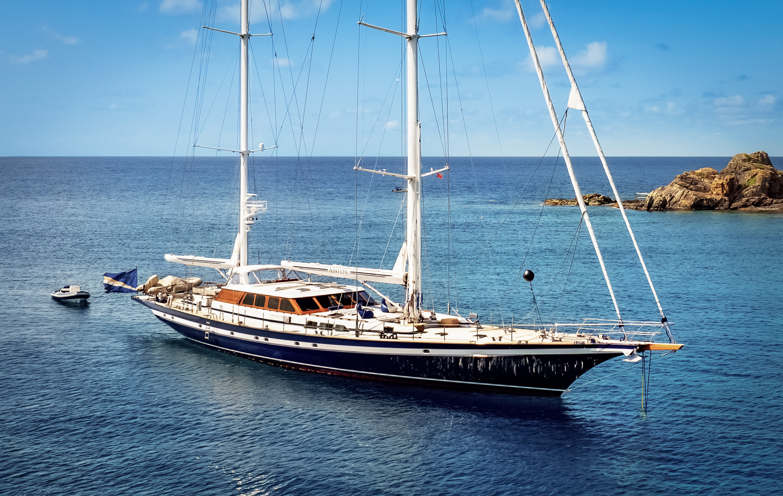ABIDE sailing yacht for Sale & Charter by Fraser Yachts, built by JONGERT