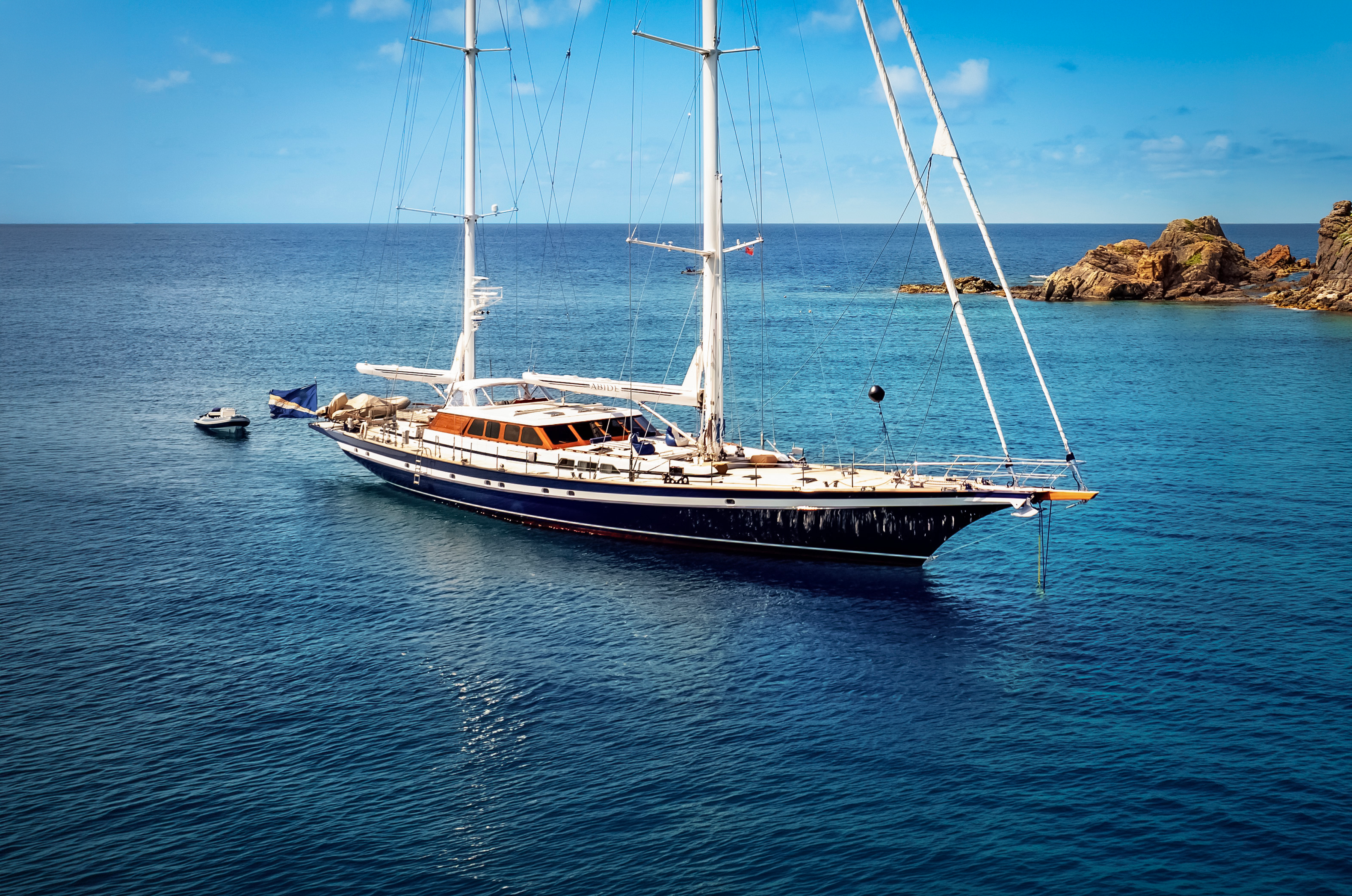 ABIDE sailing yacht for Sale & Charter by Fraser Yachts, built by JONGERT
