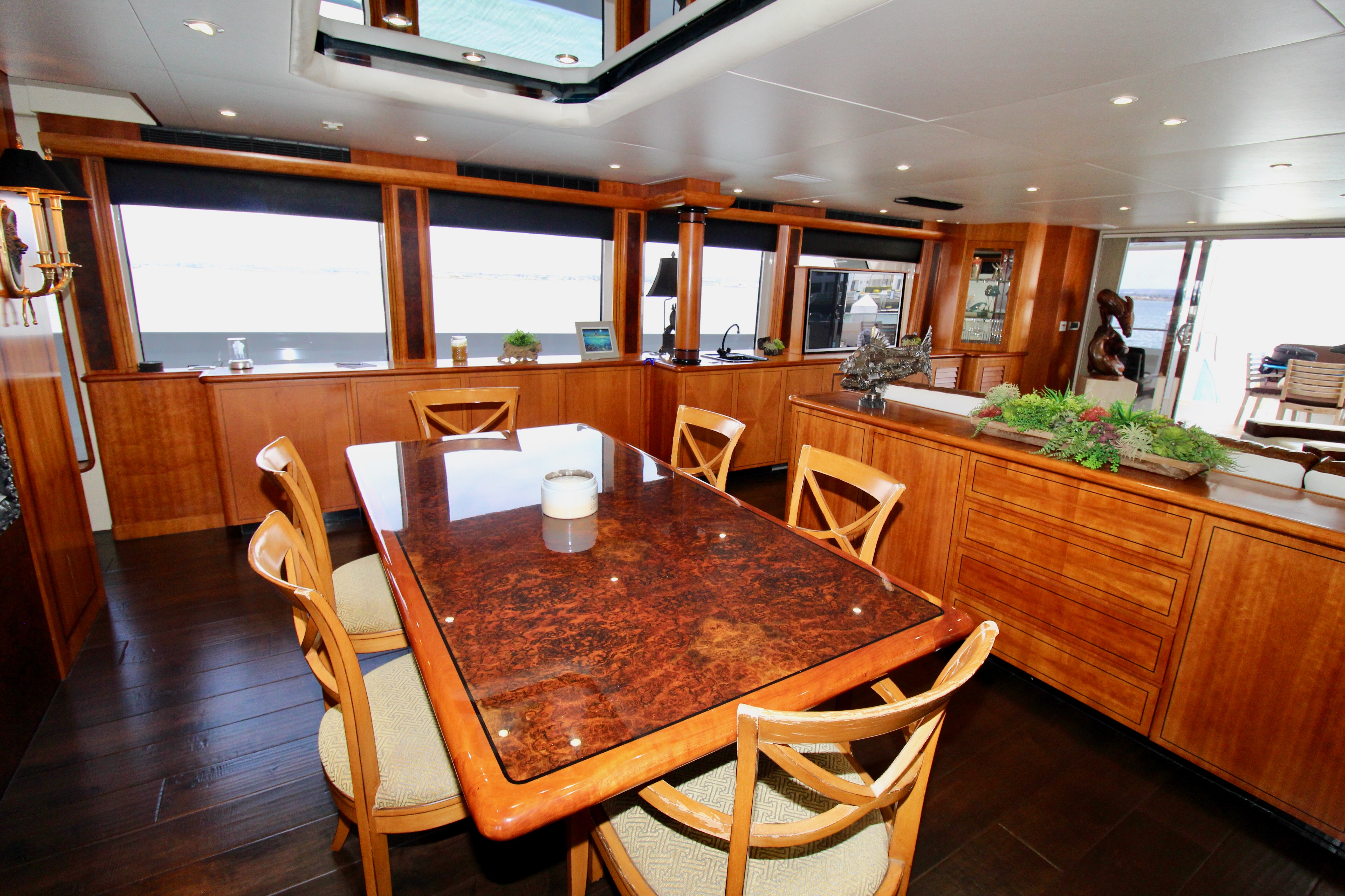 Aboard MY WAY a 102ft (31.37m) luxury motor yacht for Sale available with Fraser Yachts, built by CHEOY LEE in 2002