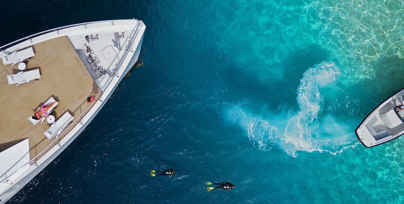 Aboard BIG FISH a 147ft (45m) luxury motor yacht , built by MCMULLEN & WING in 2010