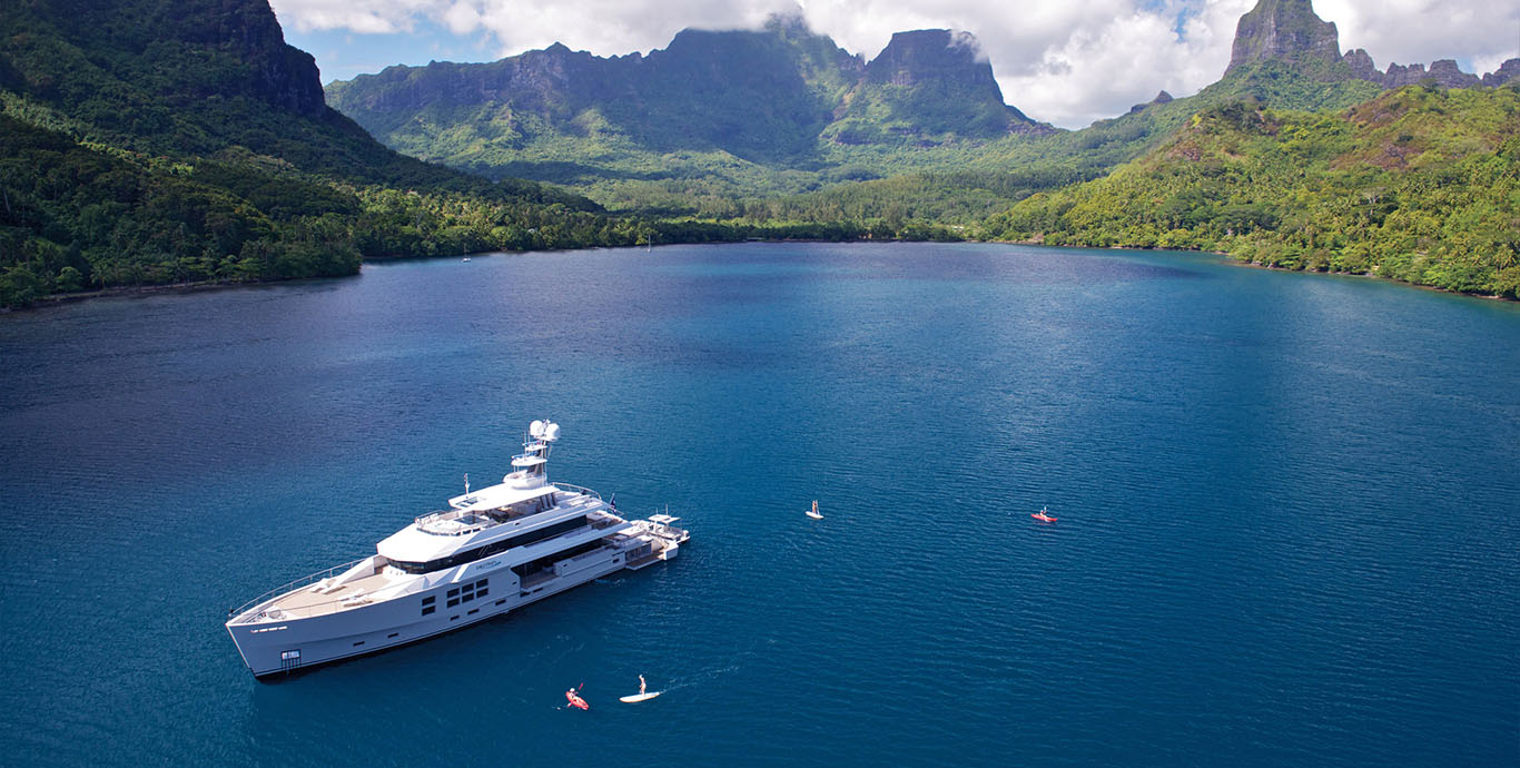 Aboard BIG FISH a 147ft (45m) luxury motor yacht , built by MCMULLEN & WING in 2010