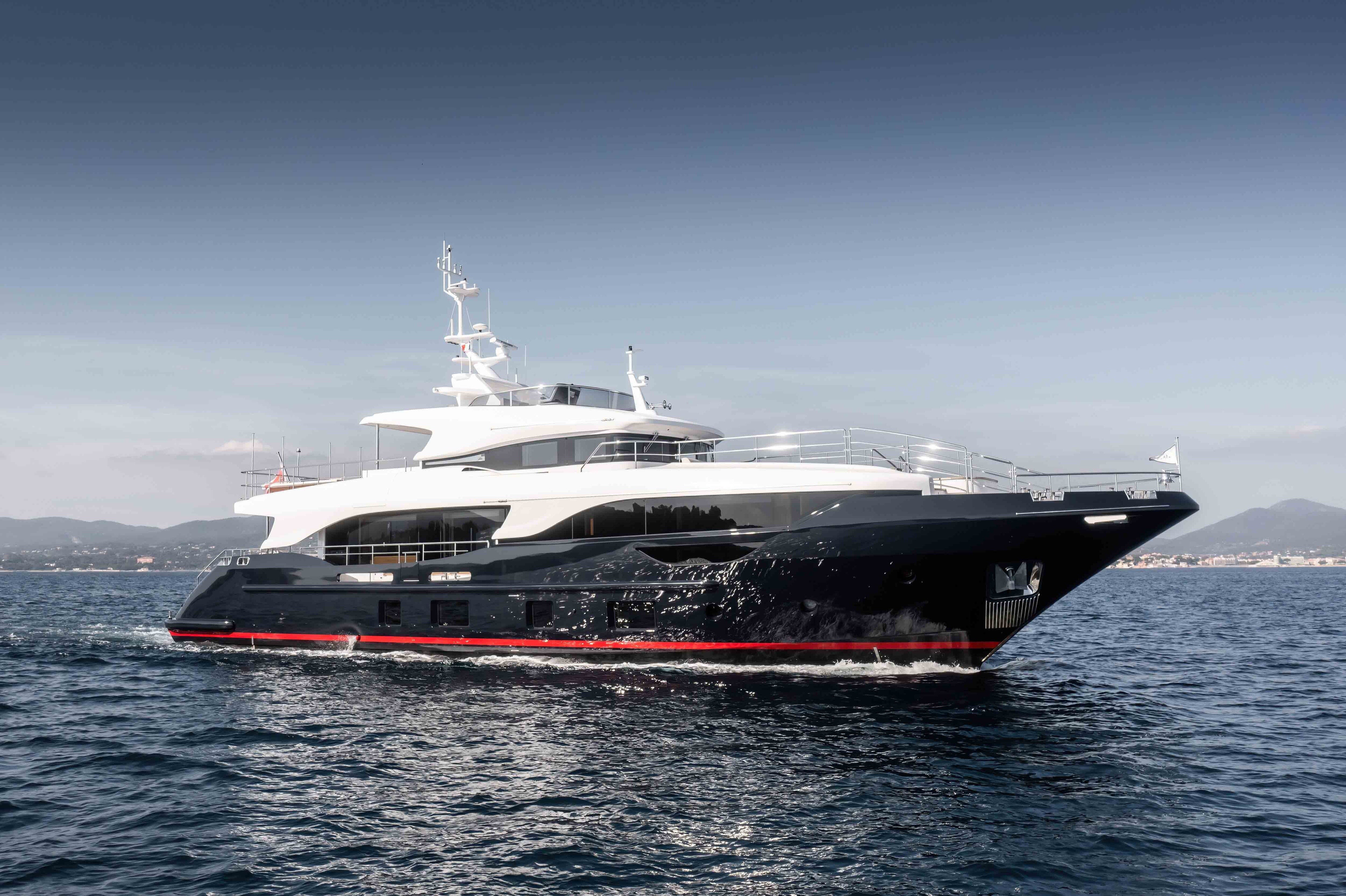 Aboard TONIC BLUE a 95ft (28.96m) luxury motor yacht for Charter available with Fraser Yachts, built by BENETTI in 2019