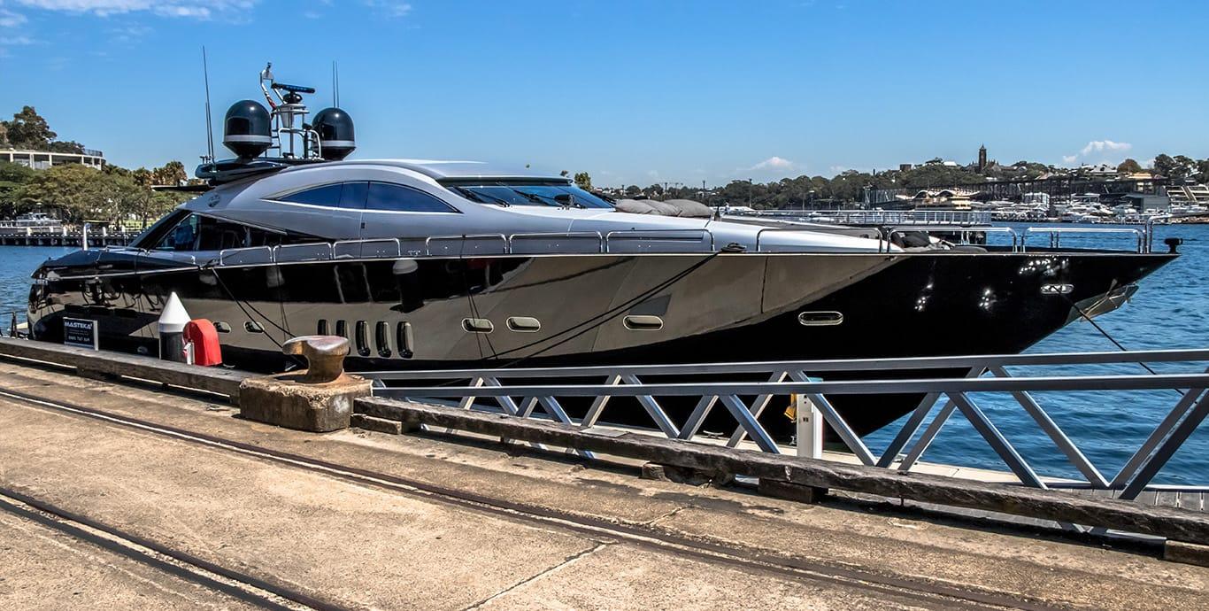 Aboard MURCIELAGO a 100ft (30.47m) luxury motor yacht , built by SUNSEEKER in 2004