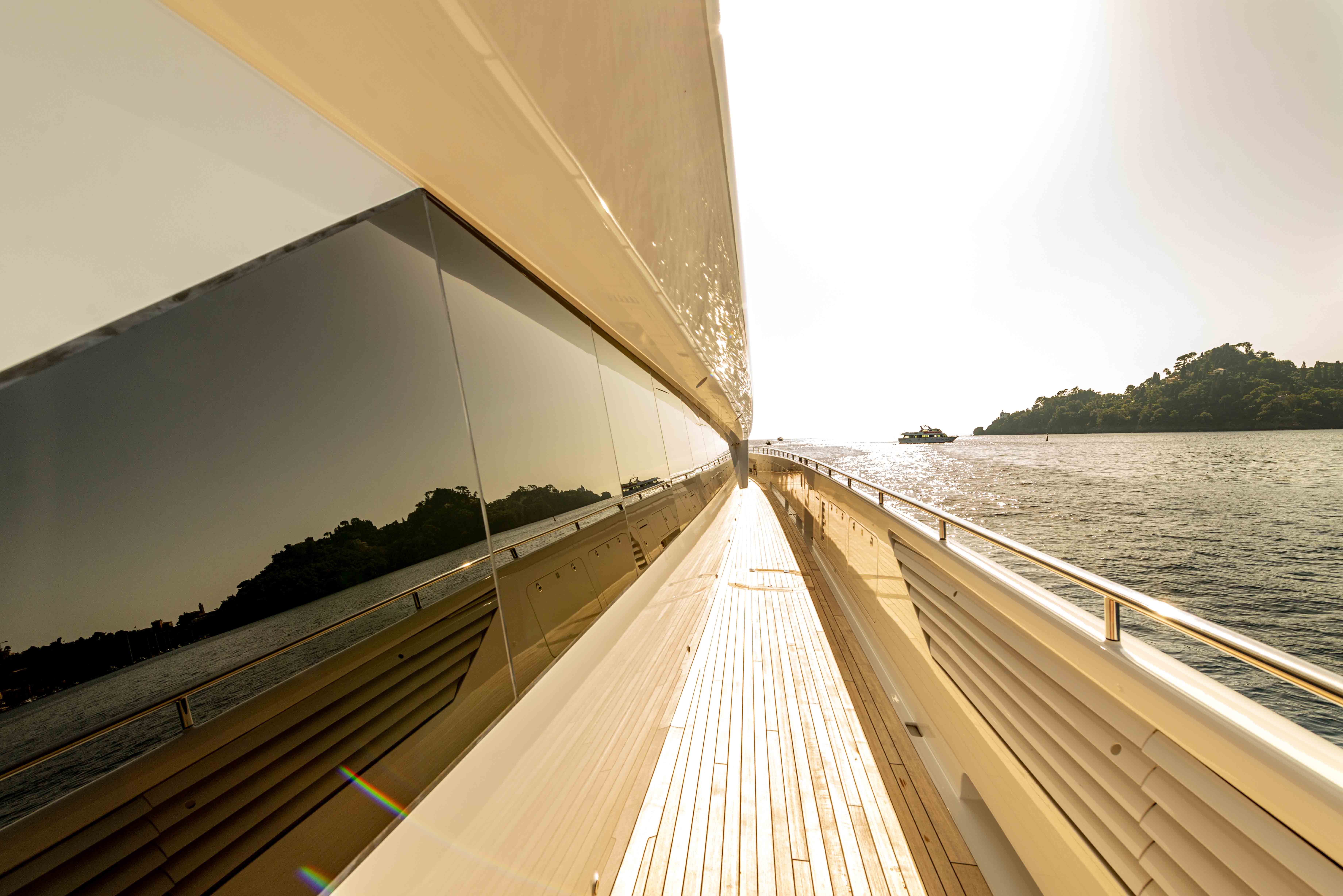 Aboard ROYAL FALCON ONE a 135ft (41.15m) luxury motor yacht for Sale & Charter available with Fraser Yachts, built by ROYAL FALCON FLEET in 2019