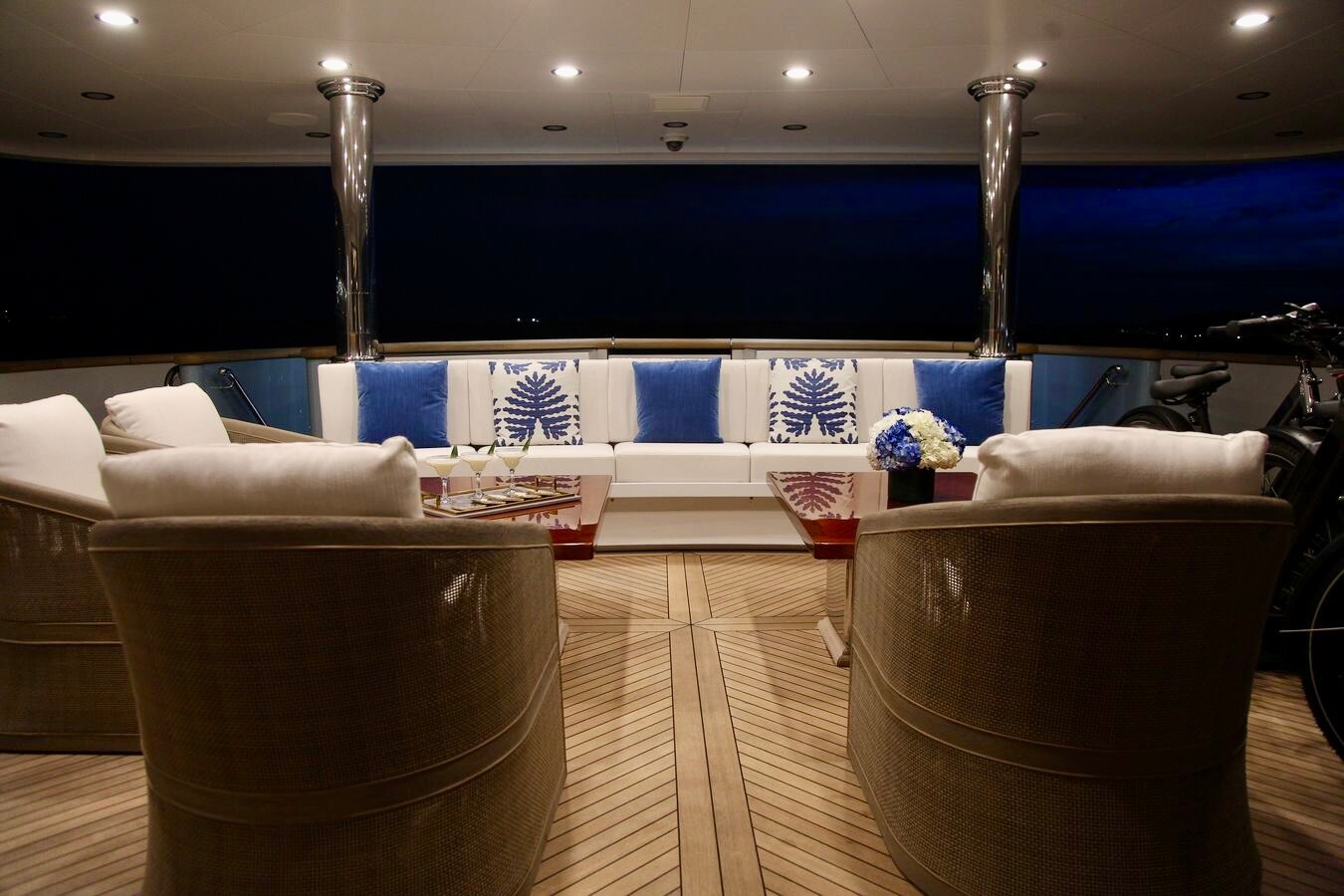 PURPOSE motor yacht for Charter by Fraser Yachts, built by TRINITY YACHTS