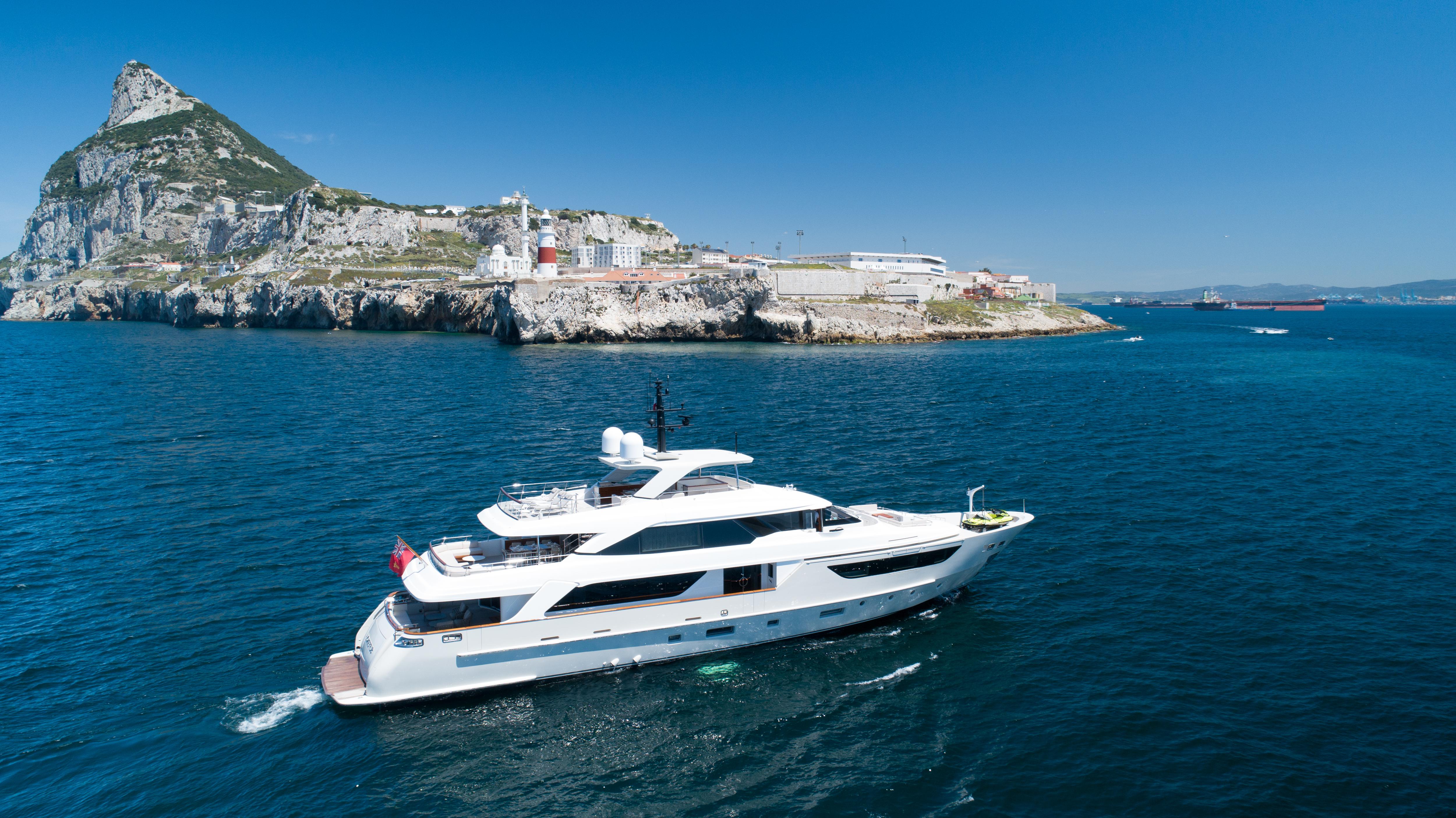 SUPERNOVA motor yacht  by Fraser Yachts, built by SANLORENZO