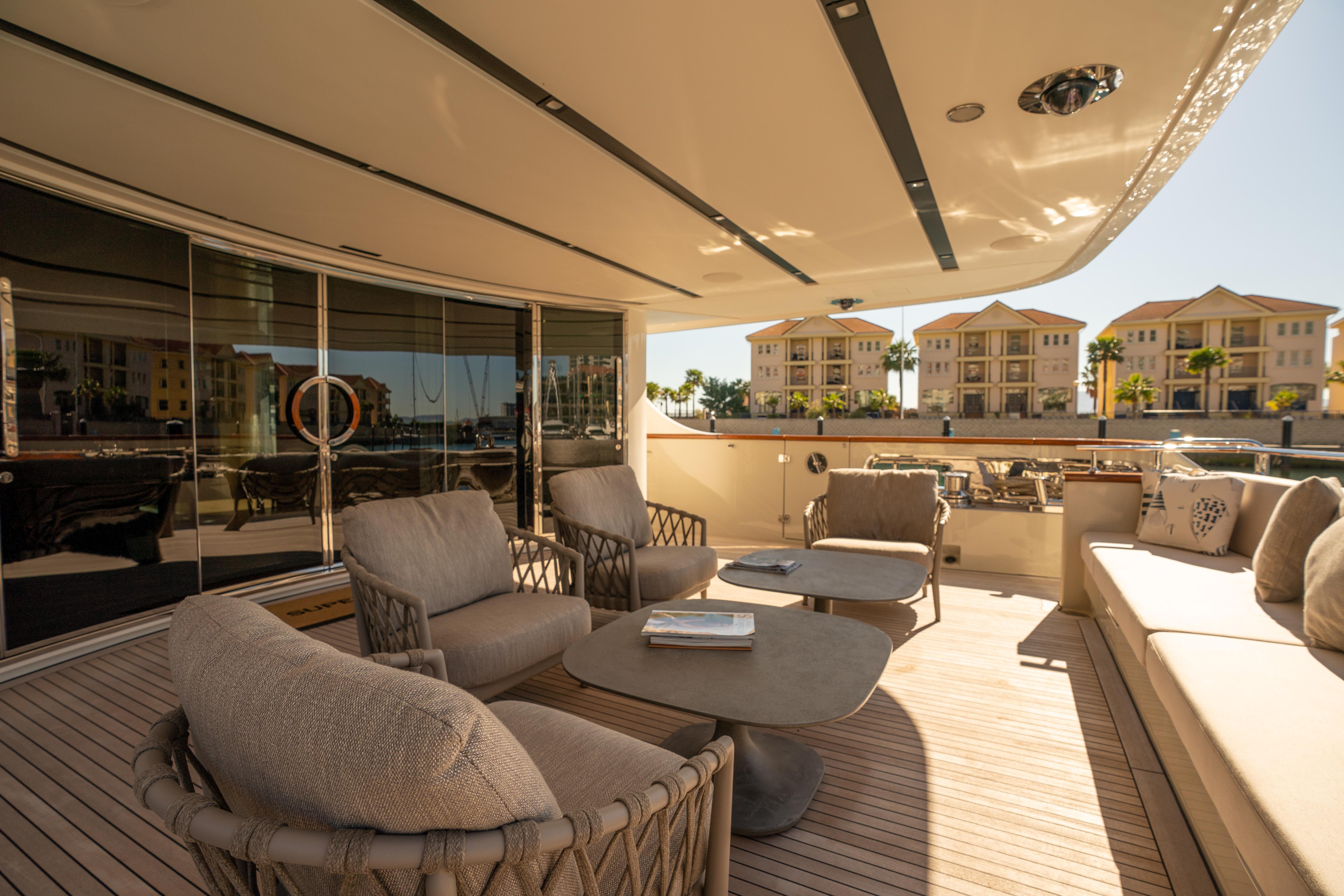 SUPERNOVA motor yacht  by Fraser Yachts, built by SANLORENZO