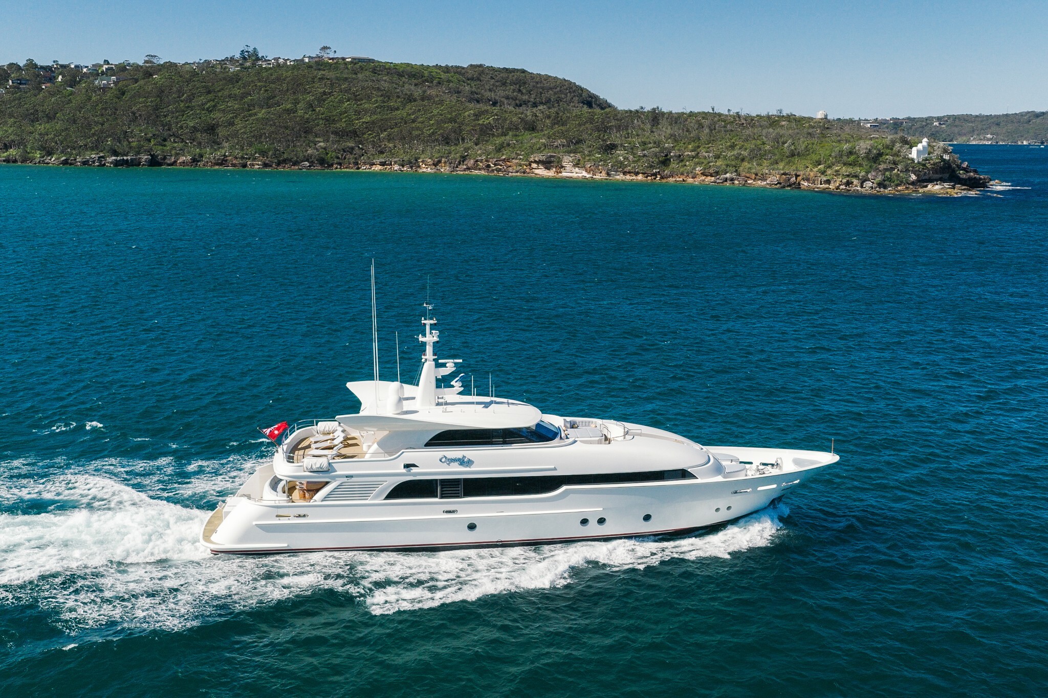 CRYSTAL LADY motor yacht by Fraser Yachts, built by WARREN YACHTS