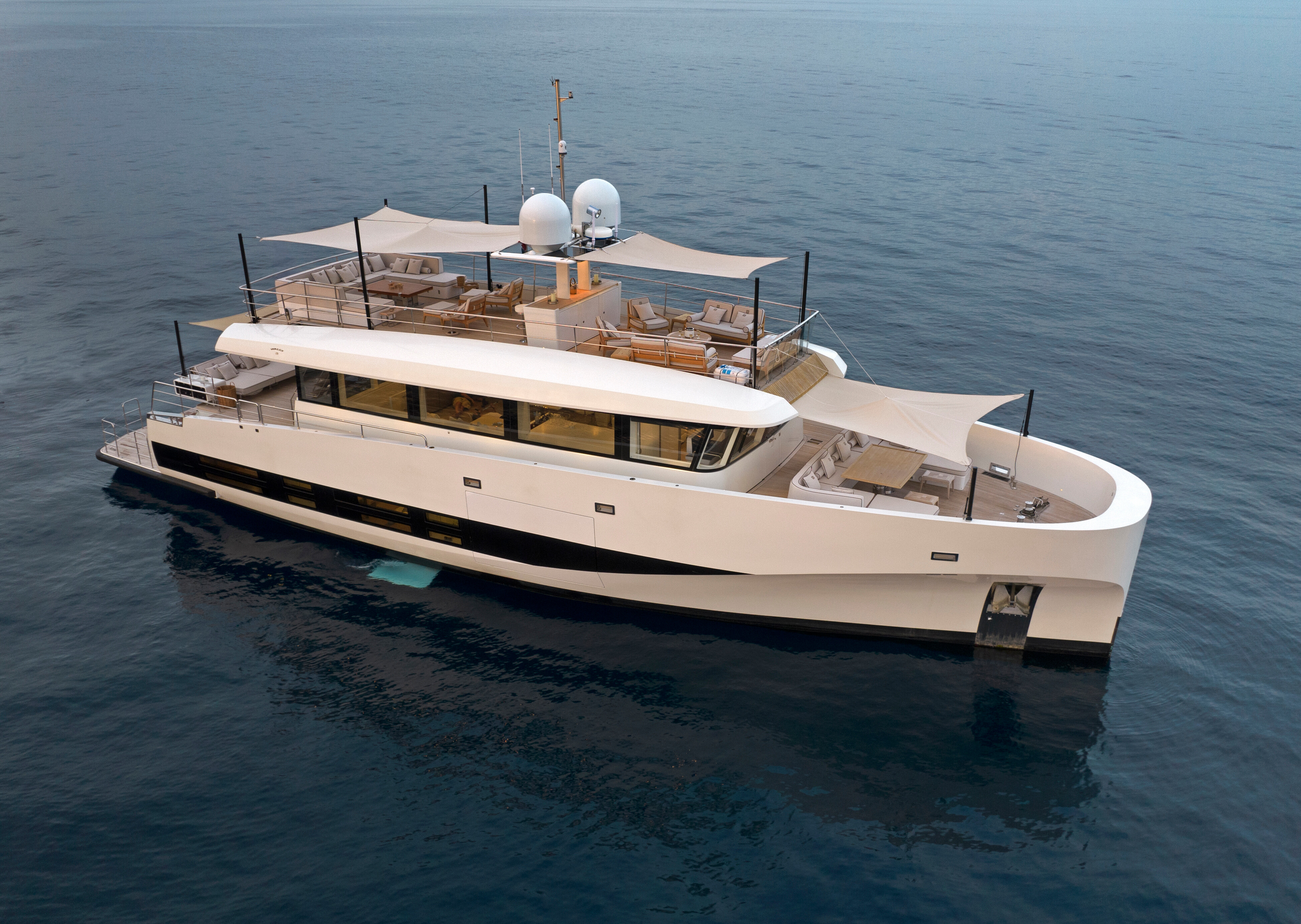 ATHENA I motor yacht for Charter by Fraser Yachts, built by WALLY