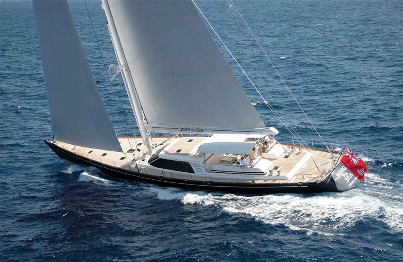 SONG OF THE SEA sailing yacht  by Fraser Yachts, built by NAUTOR’S SWAN