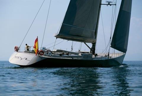Aboard SYL a 143ft (43.6m) luxury sailing yacht , built by BARCOS DEPORTIVOS in 2003