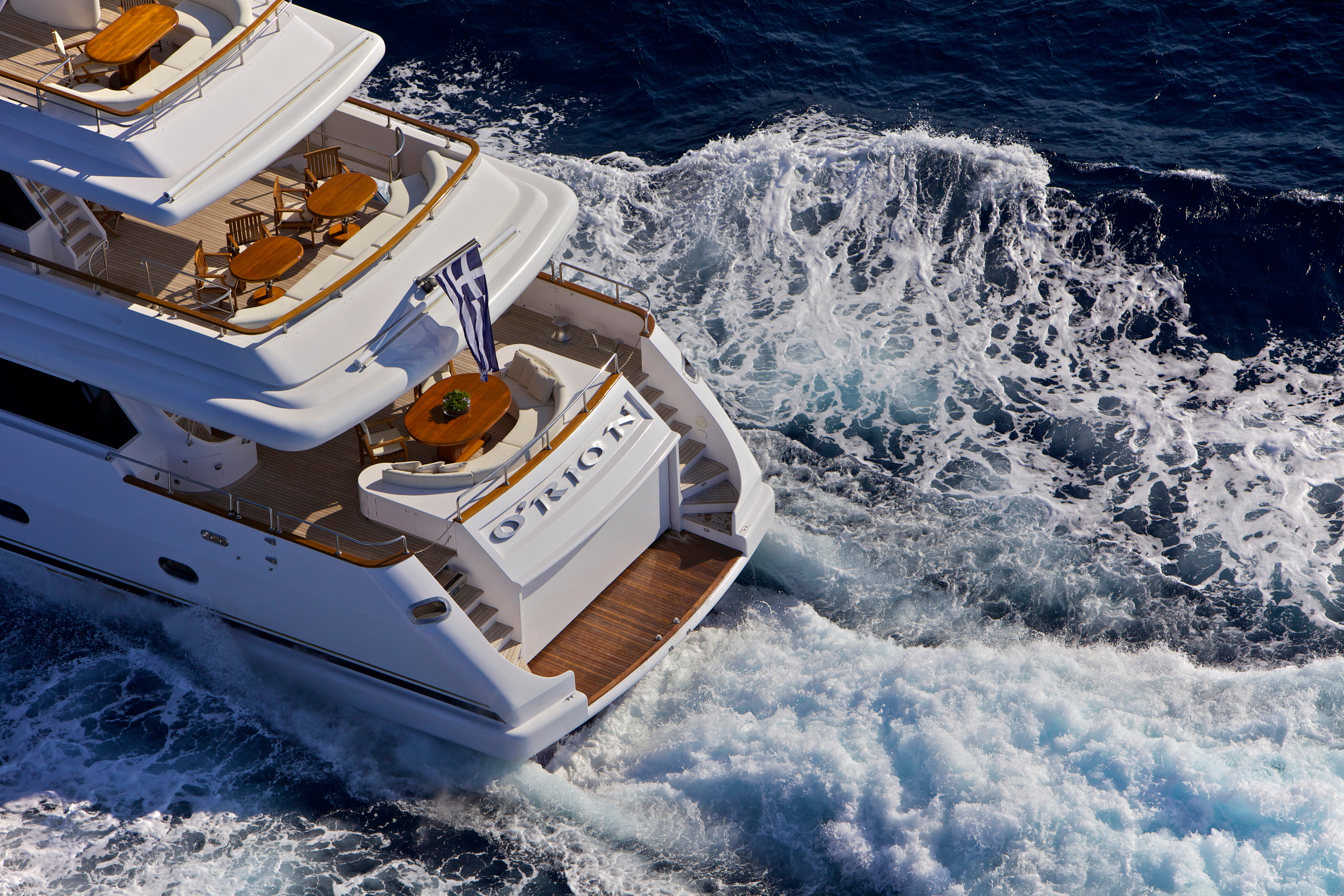 Aboard O'RION a 134ft (41m) luxury motor yacht for Charter available with Fraser Yachts, built by SIAR & MOSCHINI in 2003