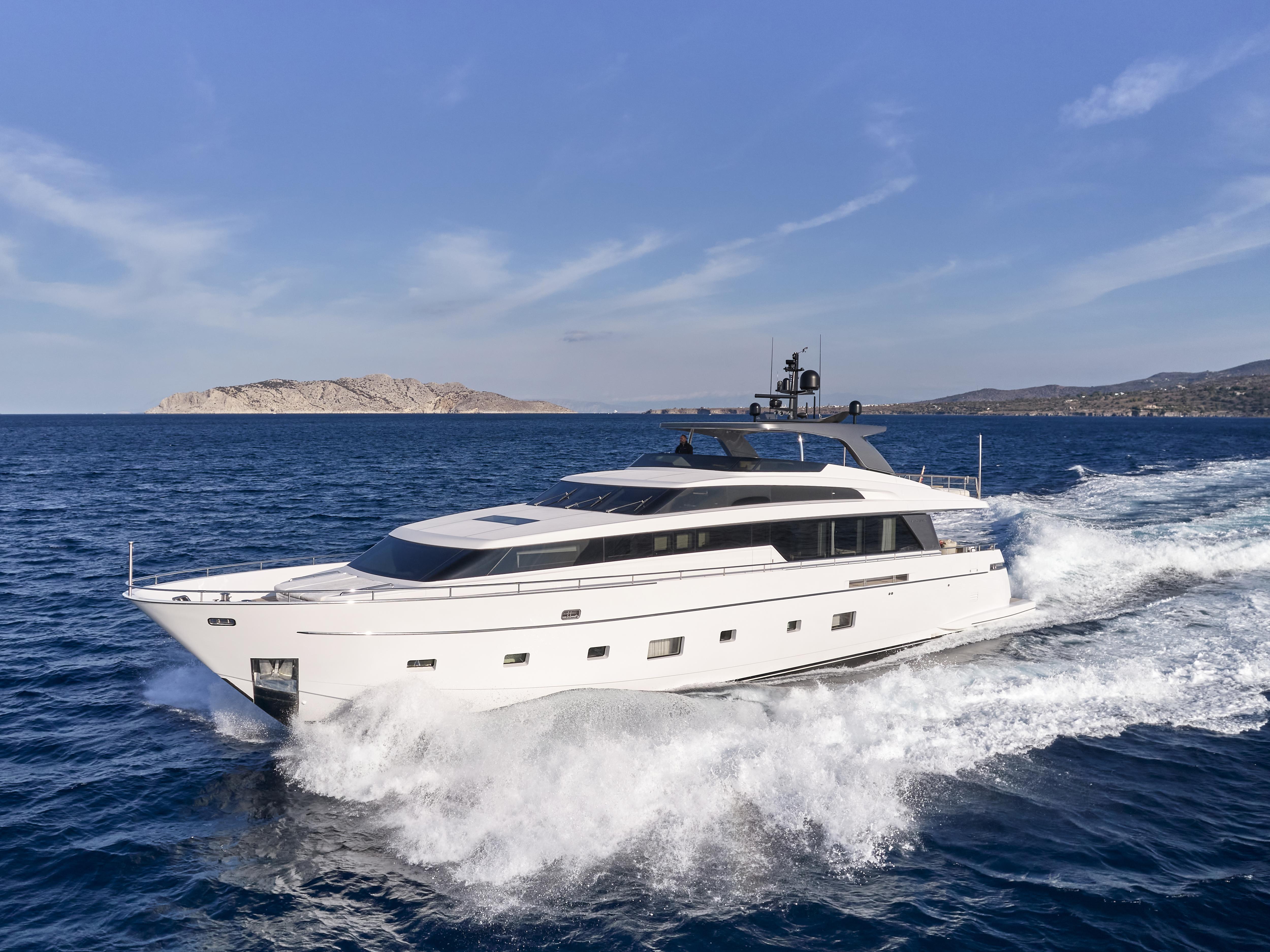 RARE DIAMOND motor yacht  by Fraser Yachts, built by SANLORENZO