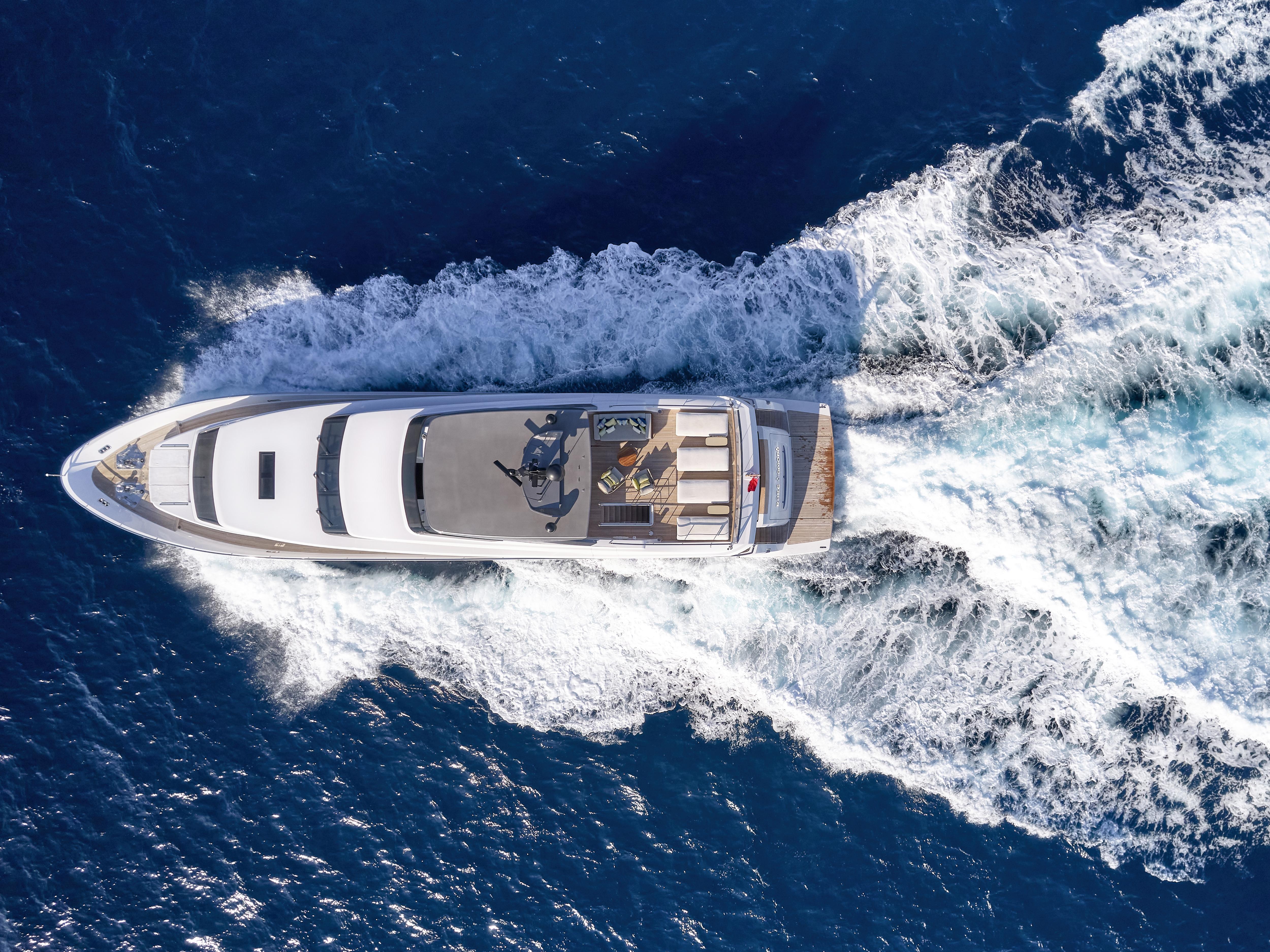 RARE DIAMOND motor yacht  by Fraser Yachts, built by SANLORENZO