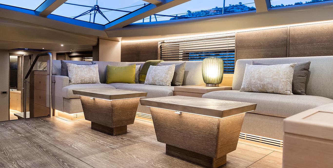 Aboard LIARA a 112ft (34.14m) luxury sailing yacht , built by BALTIC YACHTS in 2019