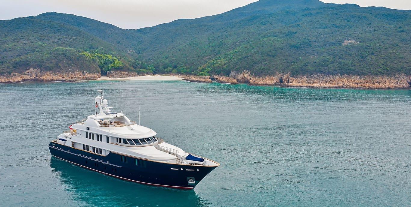 Aboard ROSE PIGRE a 145ft (44.3m) luxury motor yacht , built by ROYAL DENSHIP in 2007