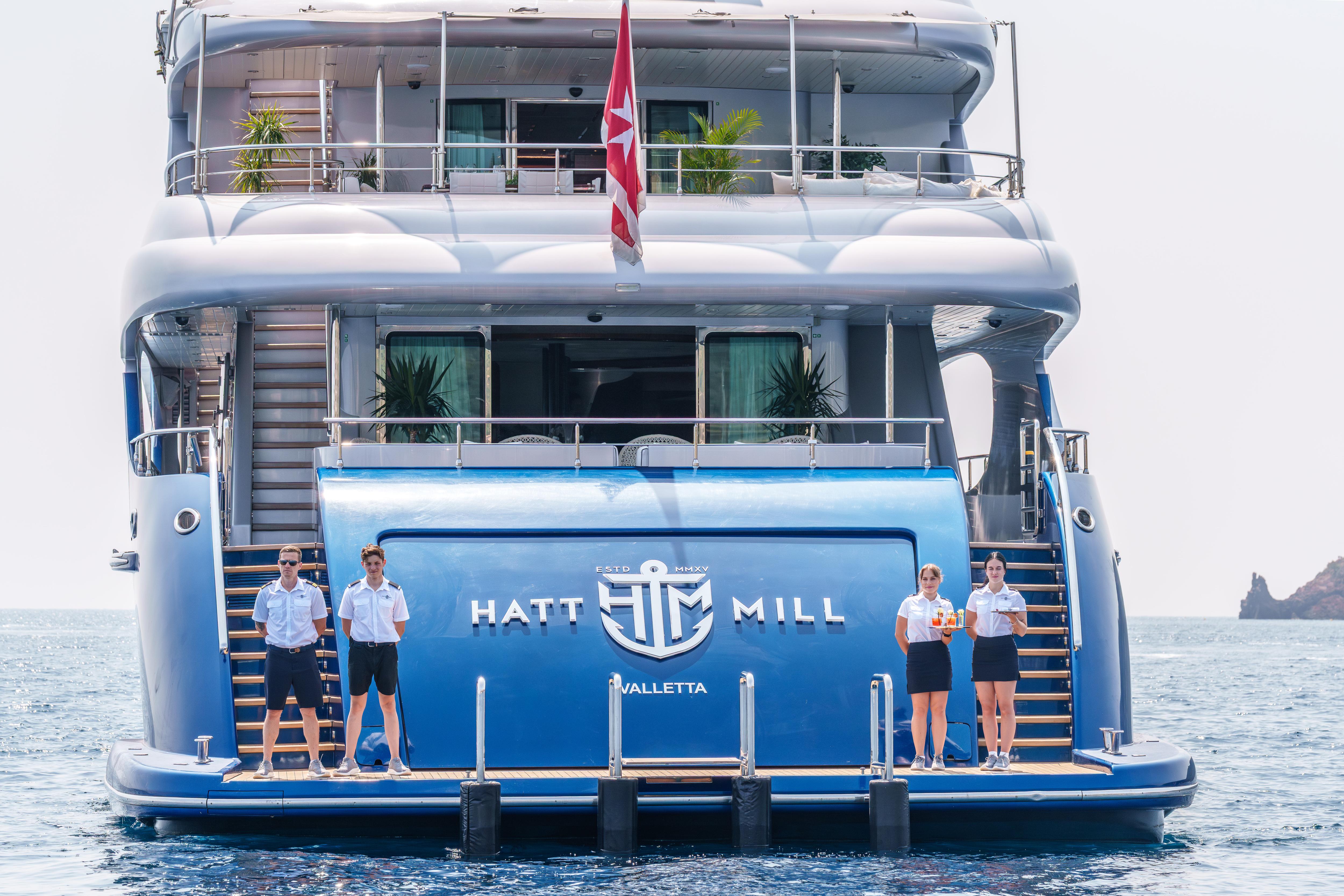 HATT MILL motor yacht  by Fraser Yachts, built by VICEM YACHTS